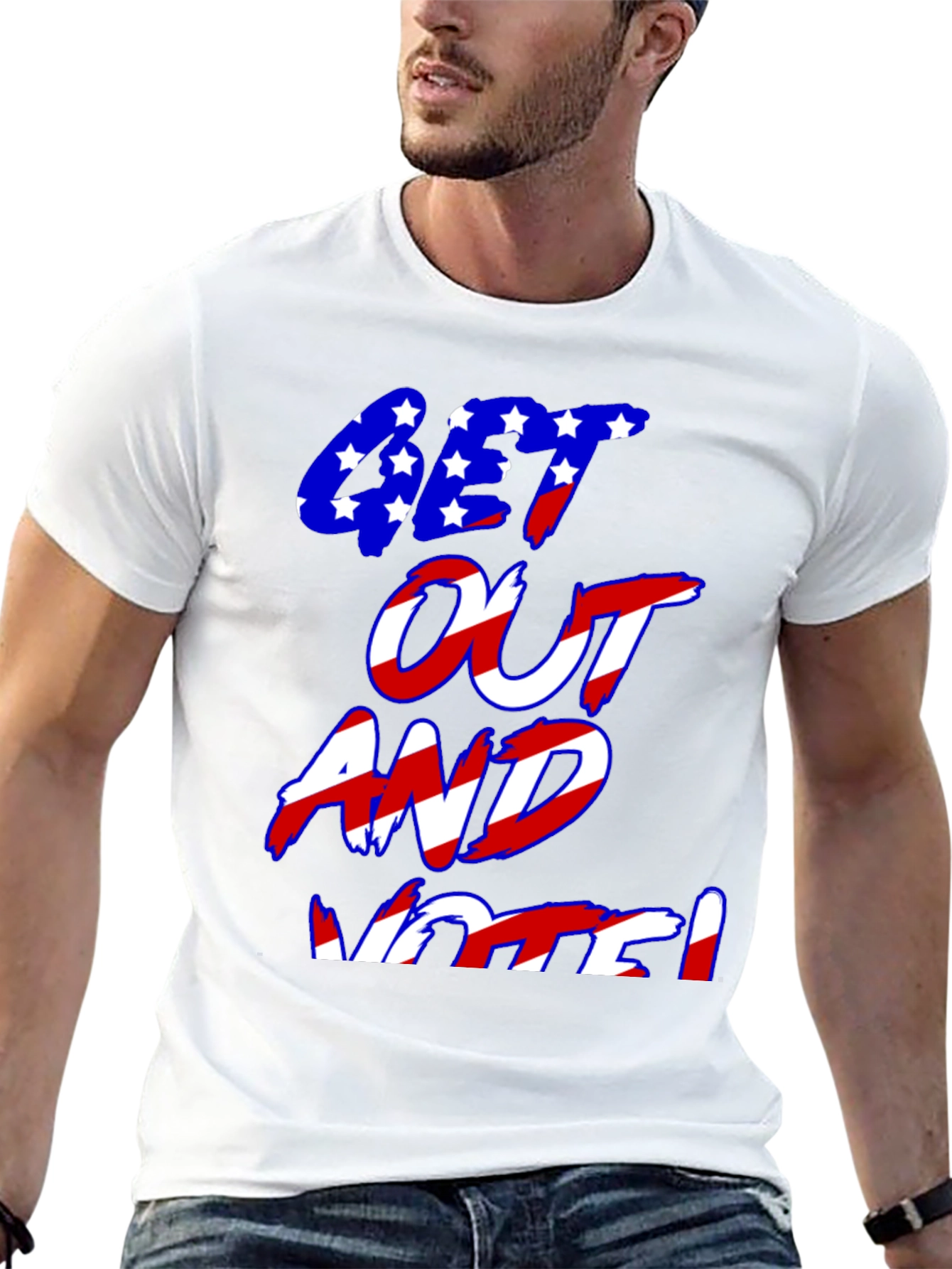 Get Out and Vote Graphic T-Shirt