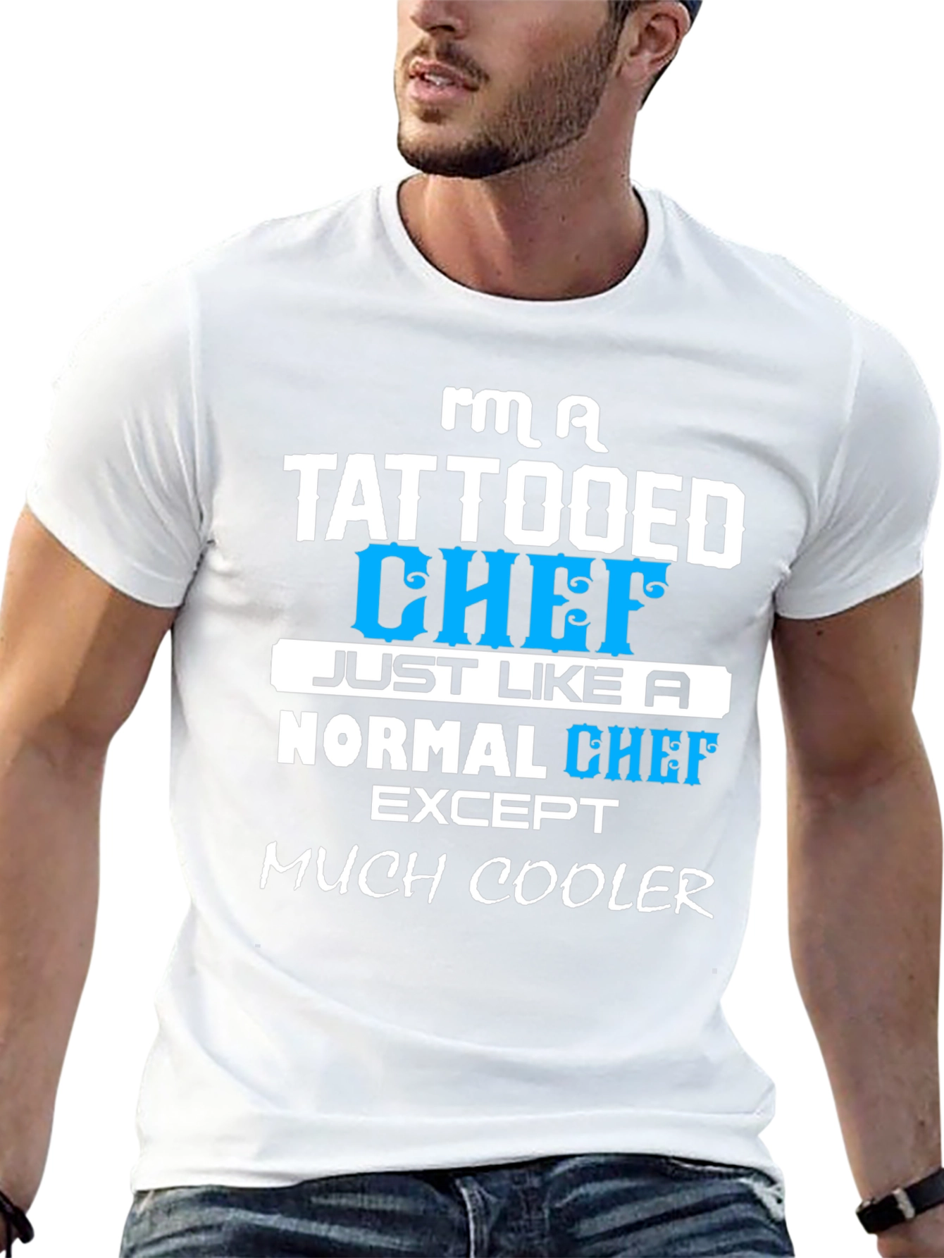 Tattooed Chef Graphic Tee - Cool Cook Apparel