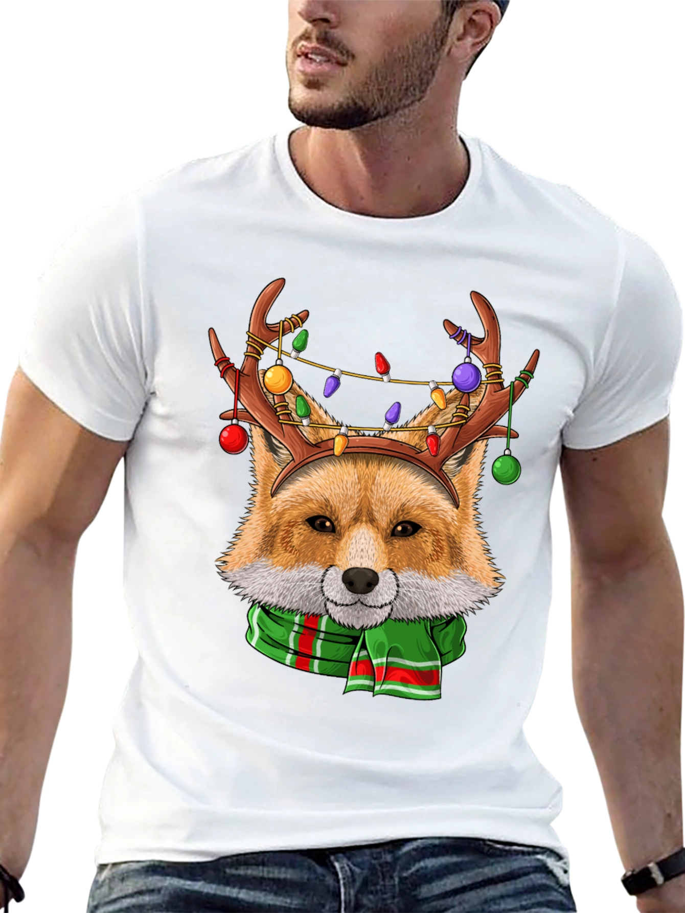 Festive Fox Christmas T-Shirt