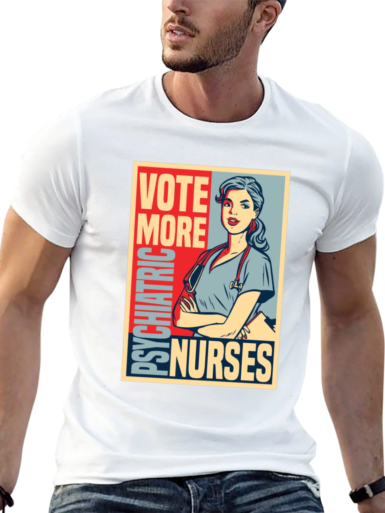 Vote More Psychiatric Nurses T-Shirt