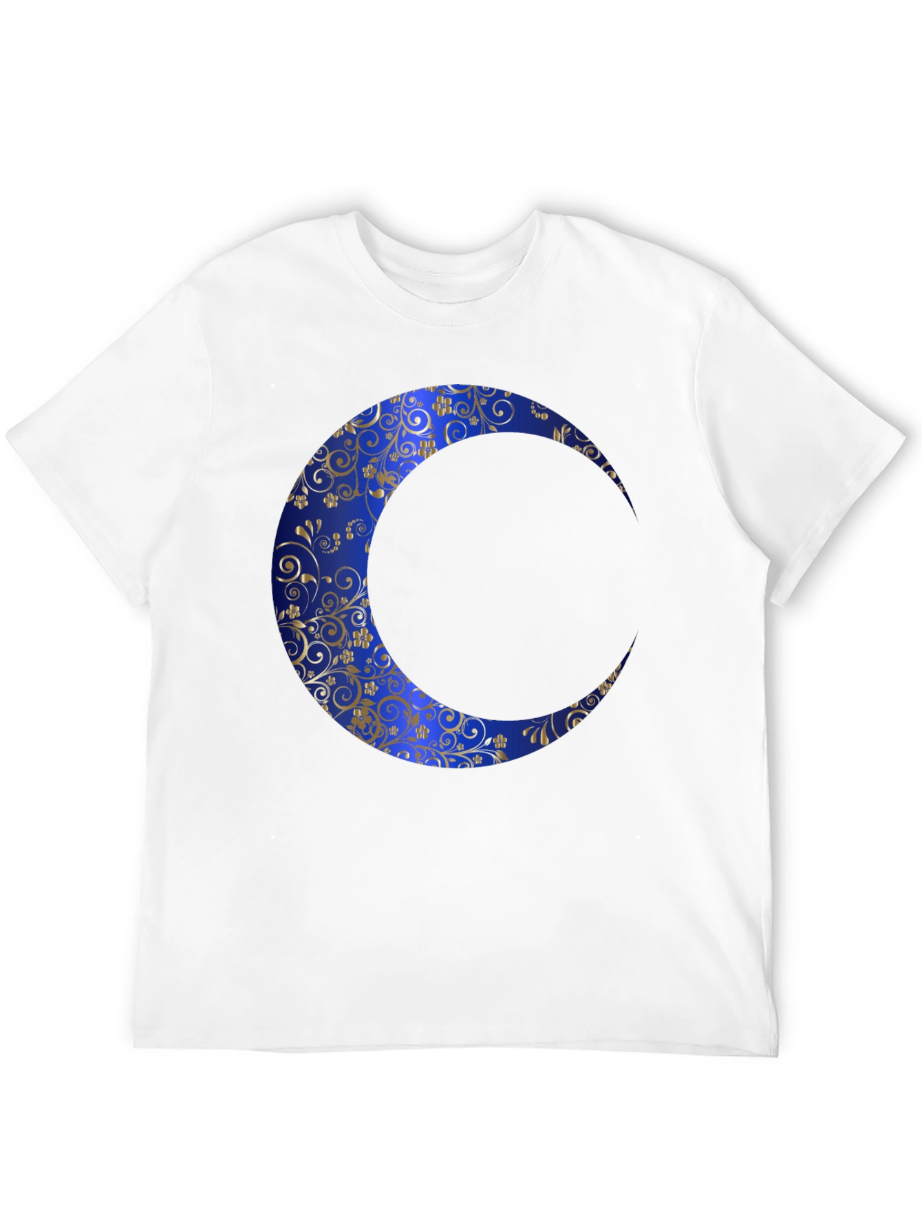 Crescent Moon Graphic Tee - Unique Design