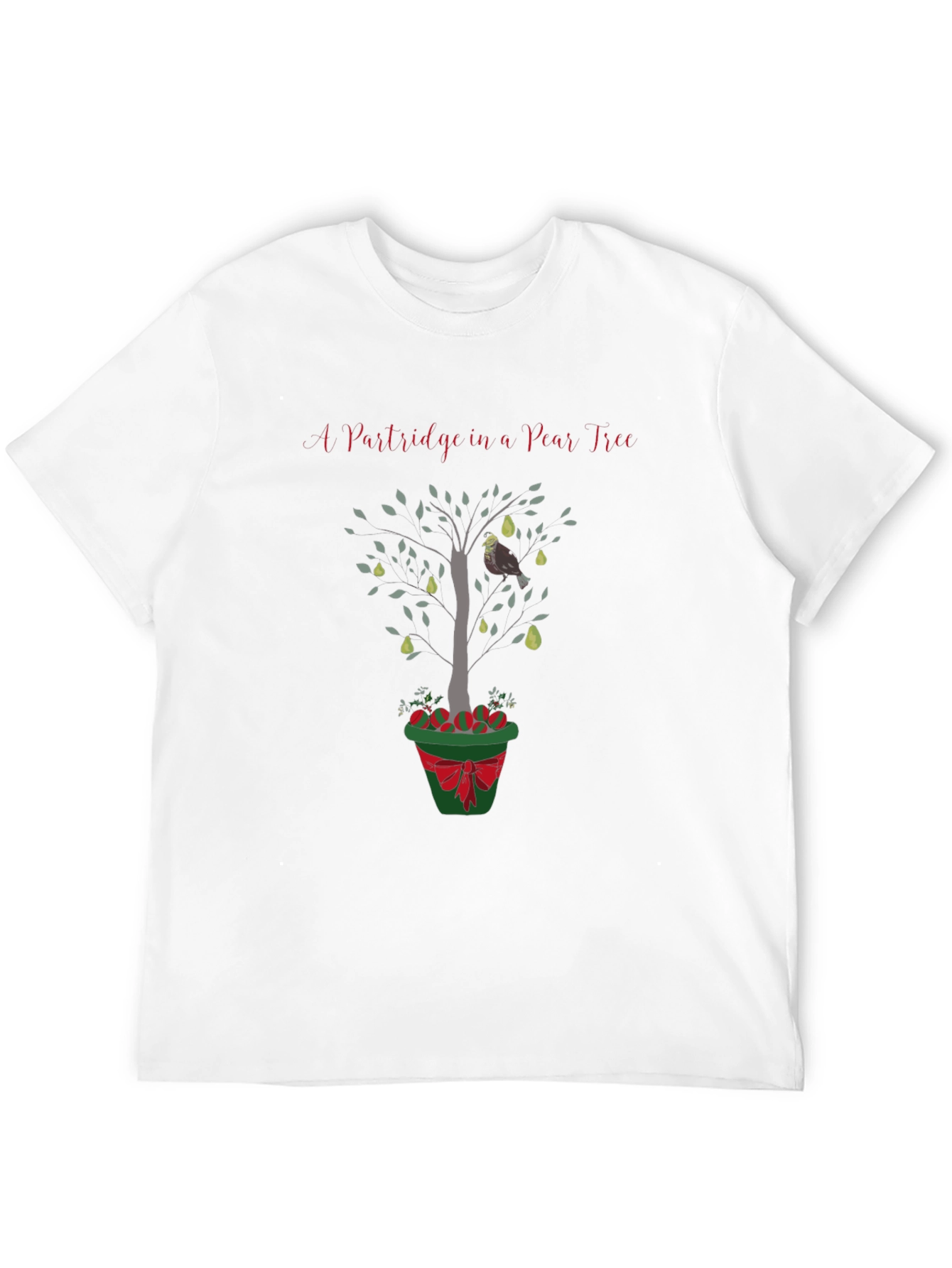Partridge in a Pear Tree Holiday T-Shirt