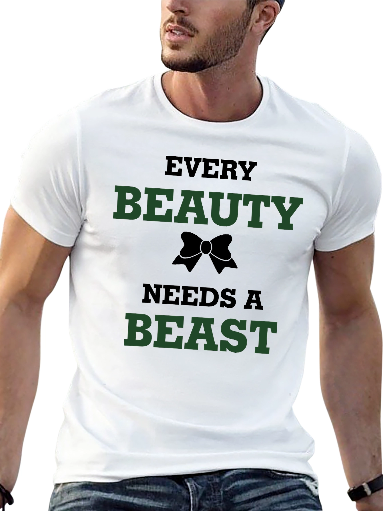 Beauty and Beast Graphic Tee
