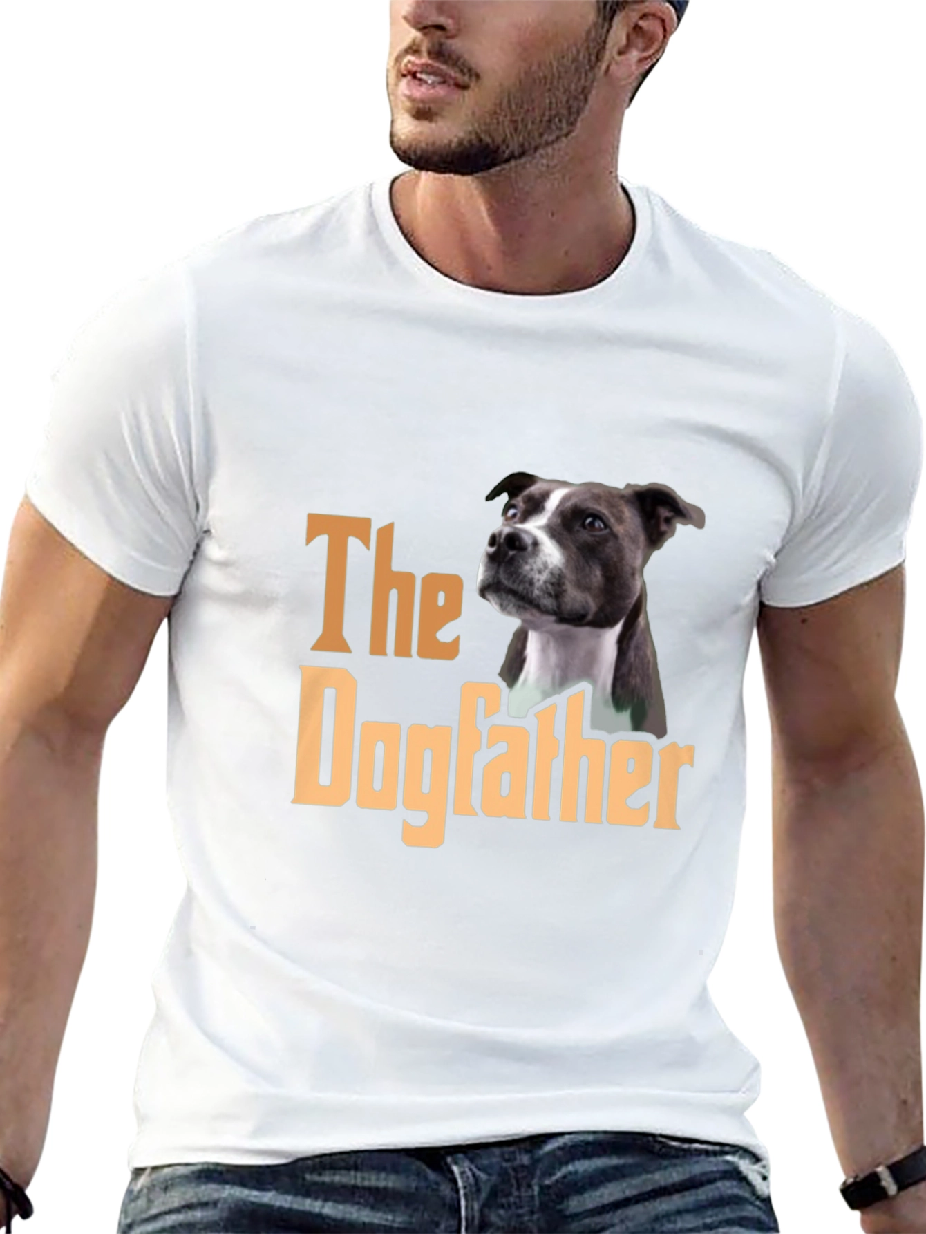 The Dogfather Black Graphic T-Shirt