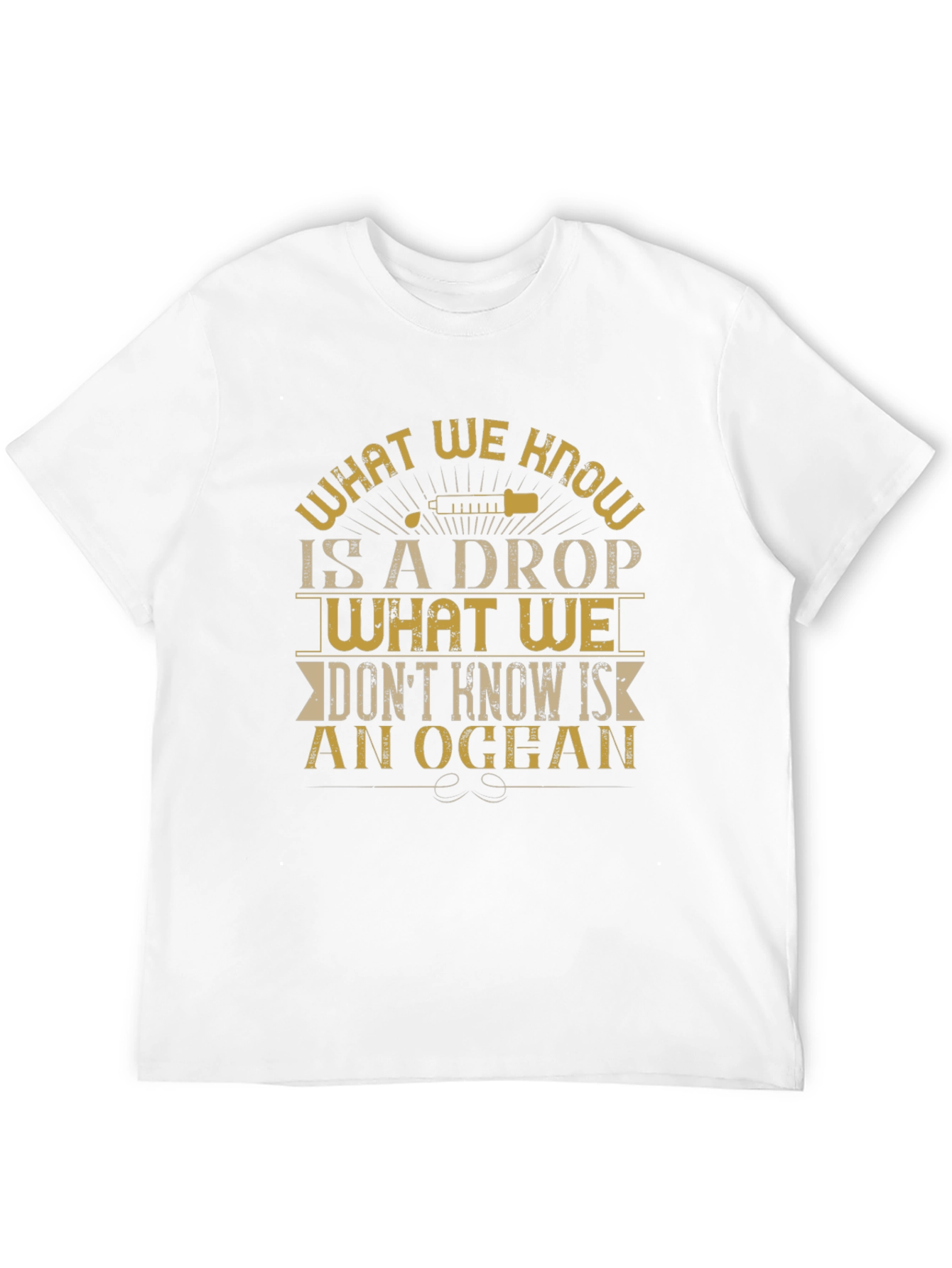 Knowledge Drop Ocean T-Shirt