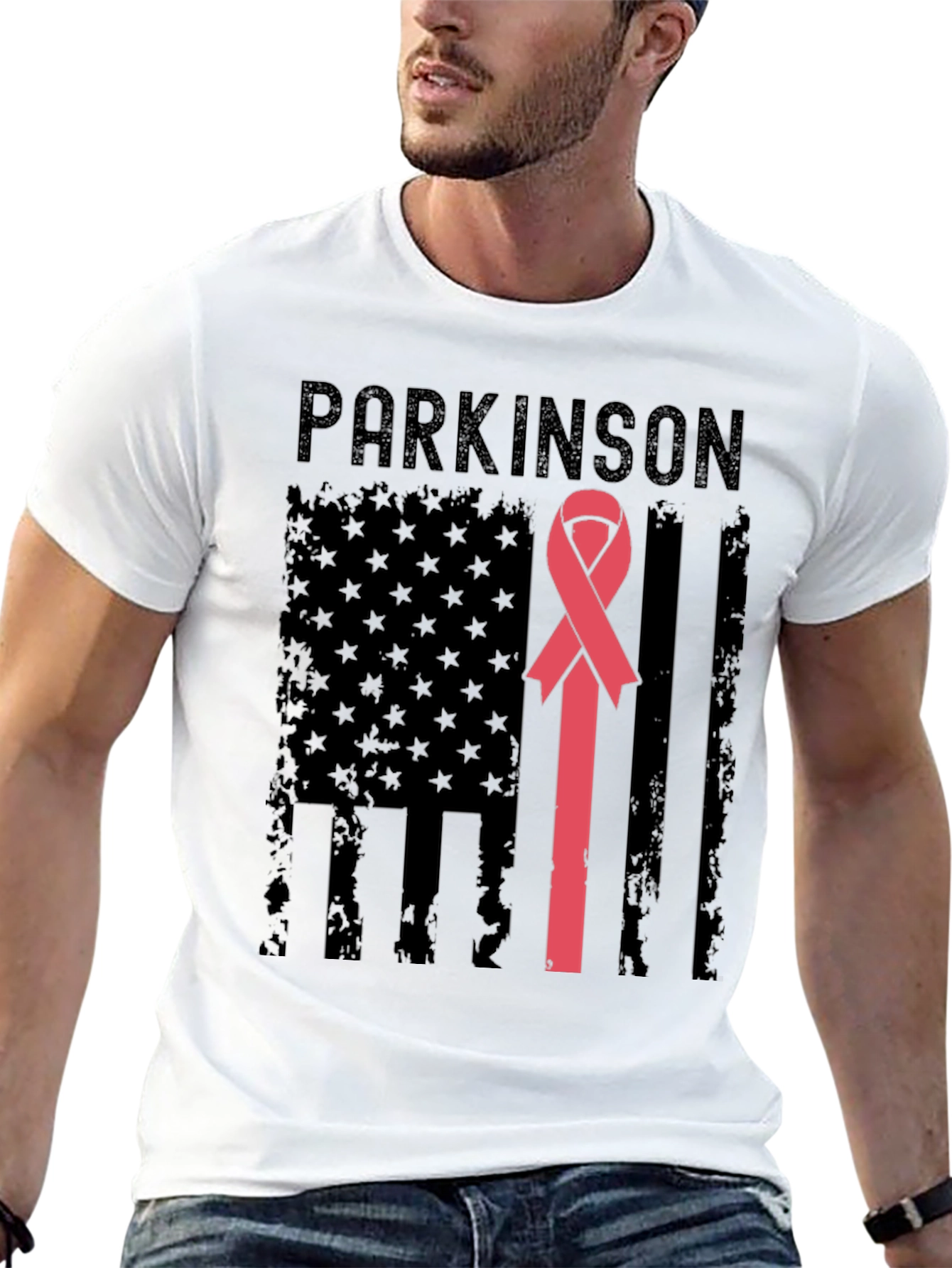 Parkinsons Awareness Flag T-Shirt