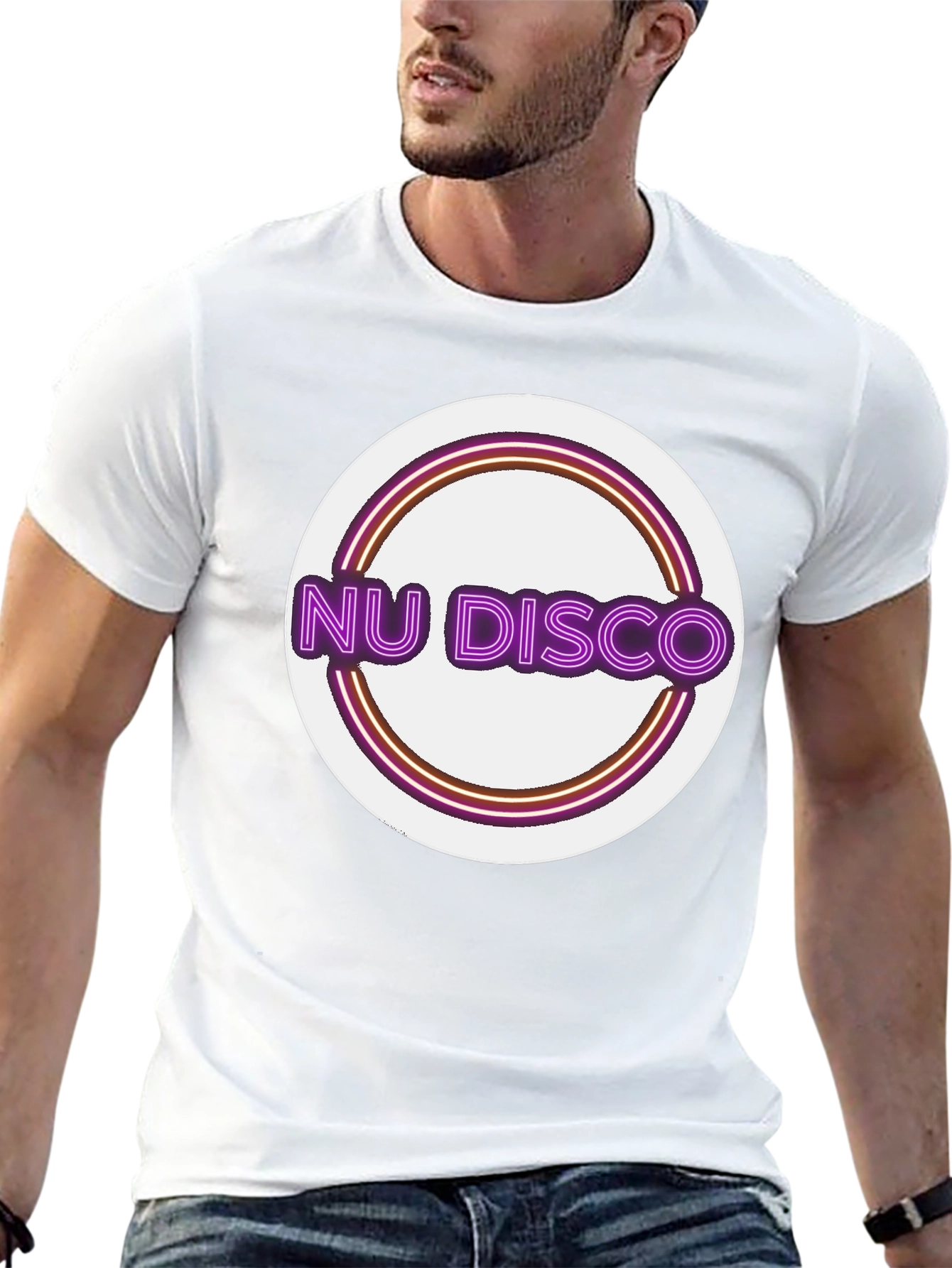 Nu Disco Graphic T-Shirt - Retro Style