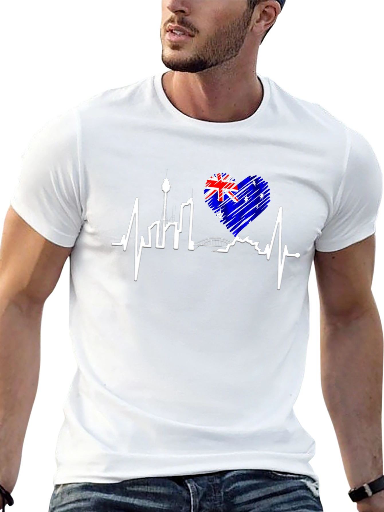 Sydney Australia Heartbeat T-Shirt
