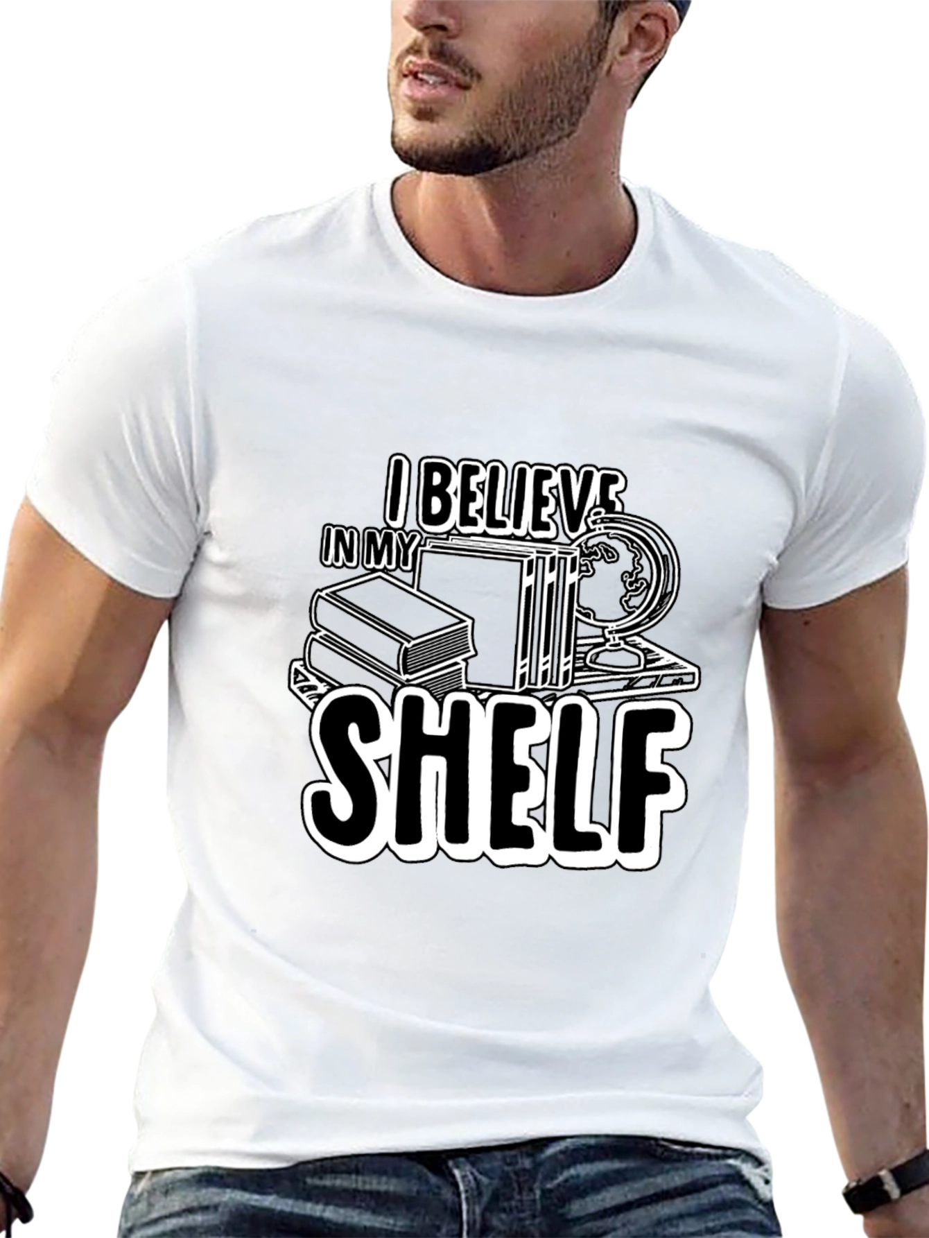 I Believe in My Shelf Graphic Tee
