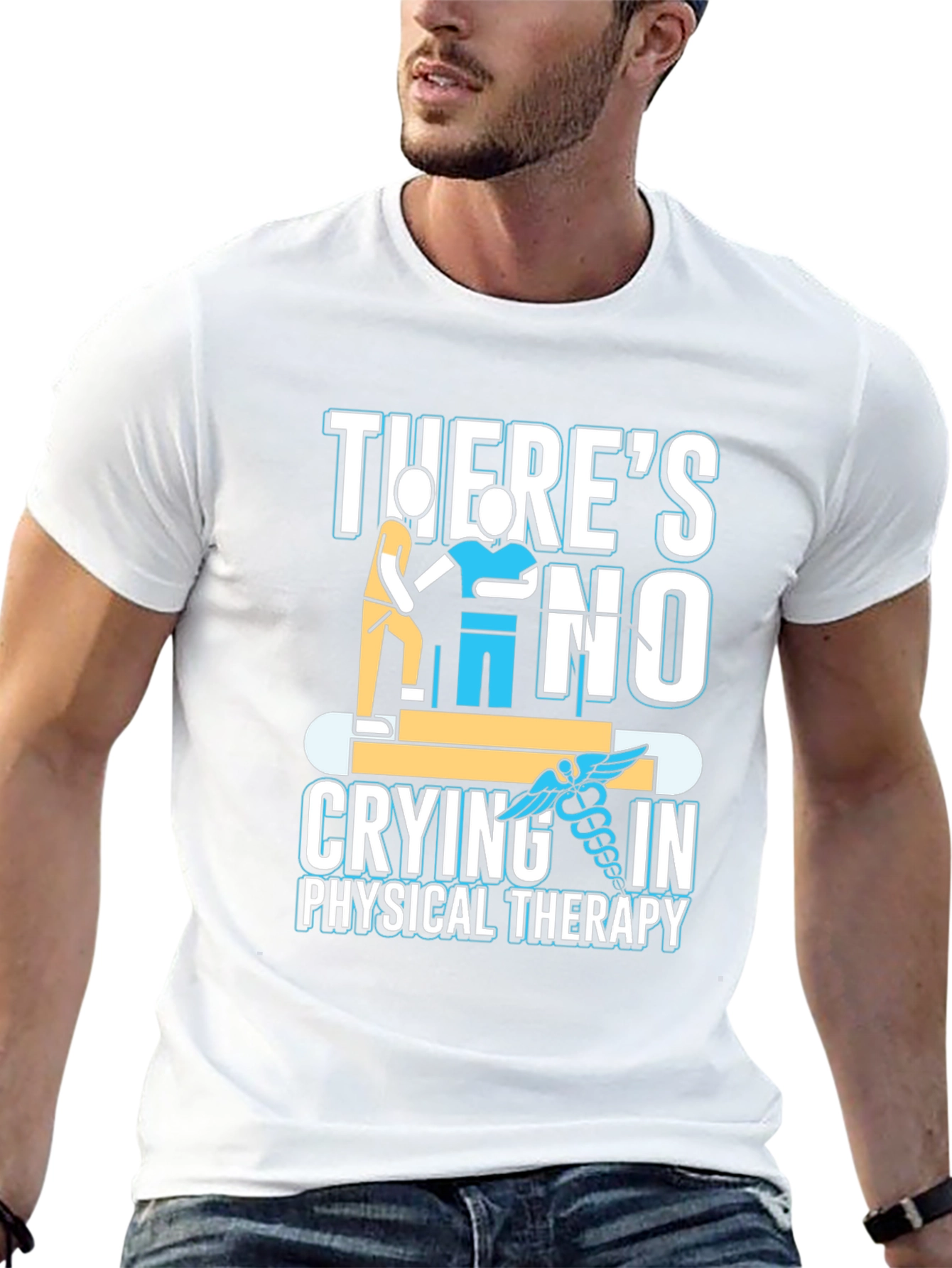 Physical Therapy T-Shirt - No Crying in Therapy
