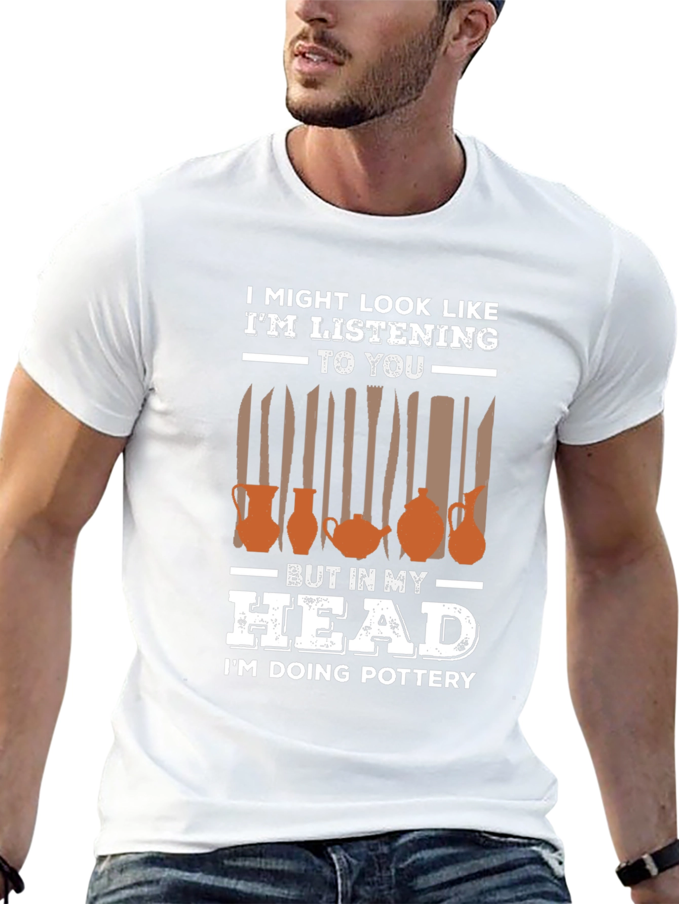 Pottery in My Head Graphic T-Shirt