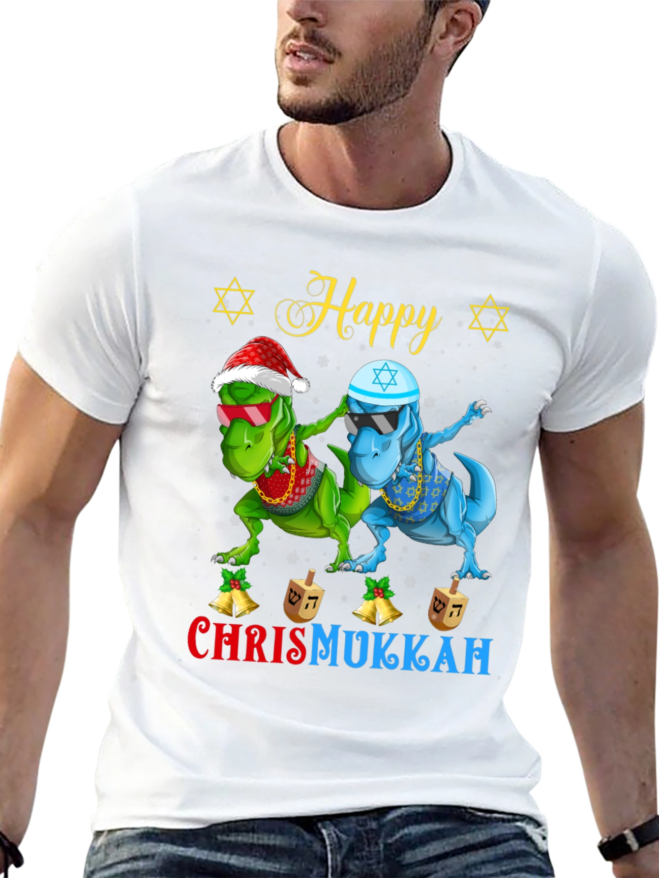 ChrisMukkah Dinosaur Graphic Tee