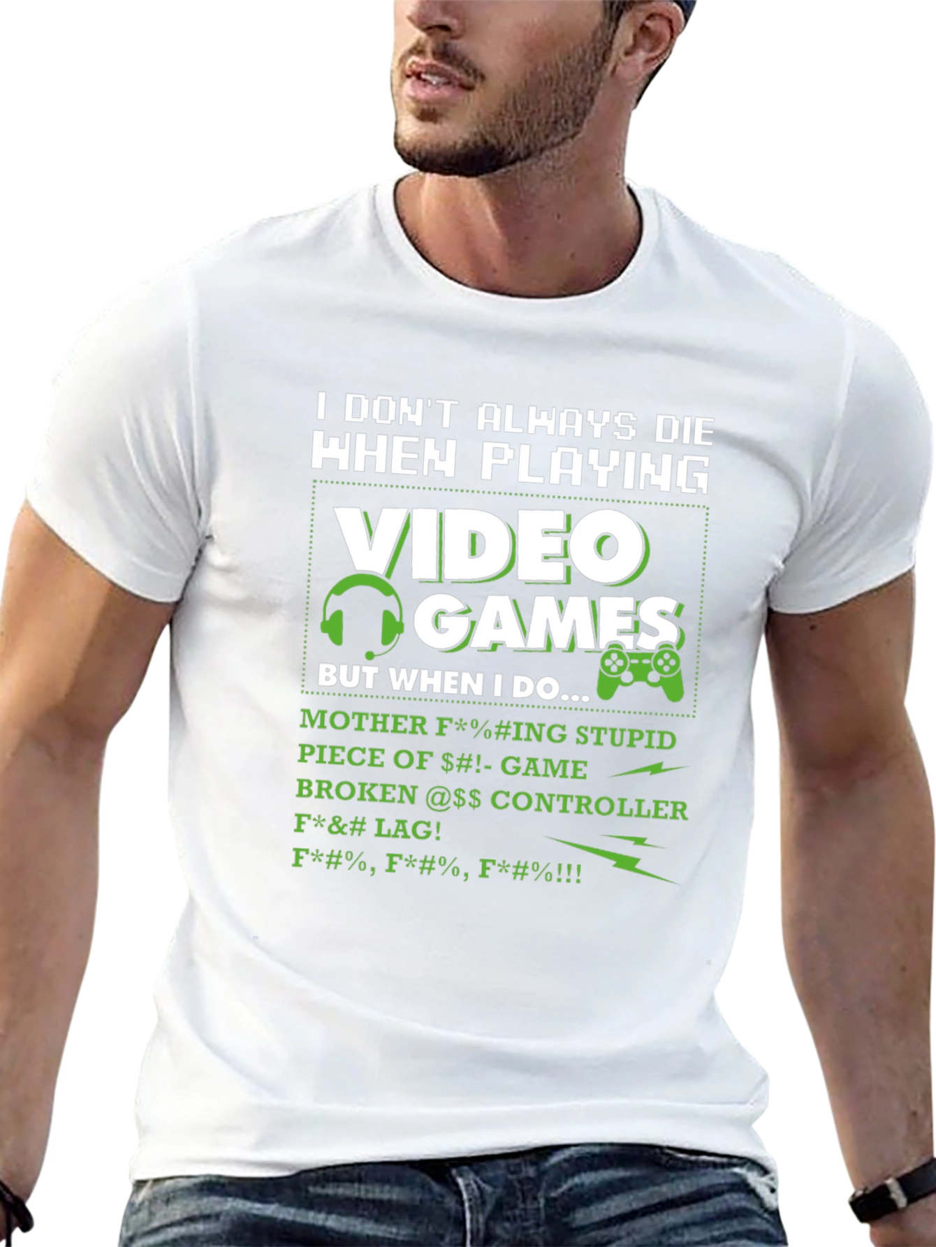 Gamers Lament T-Shirt - I Dont Always Die
