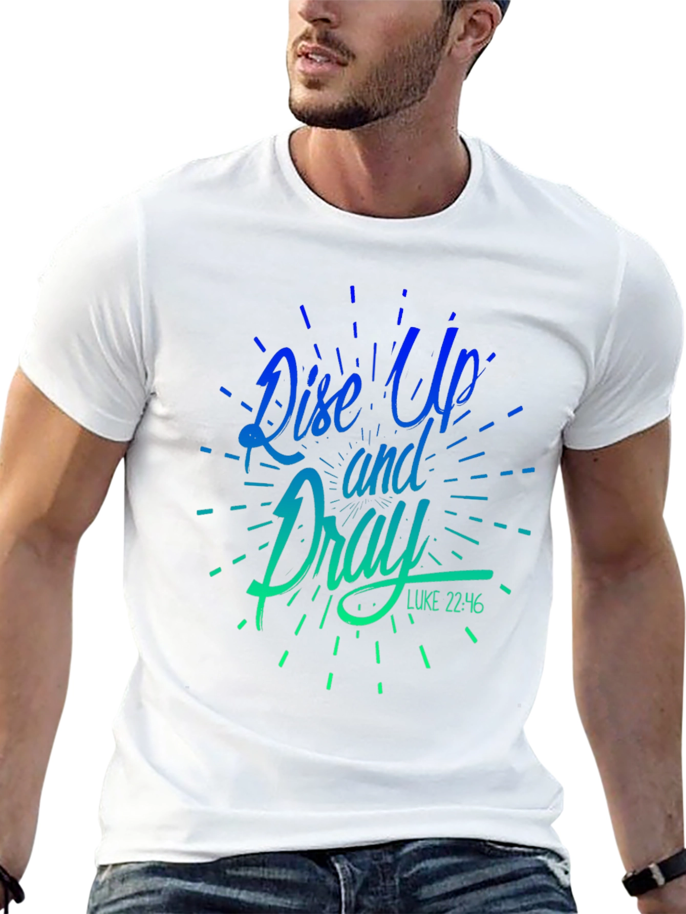 Rise Up and Pray Graphic T-Shirt