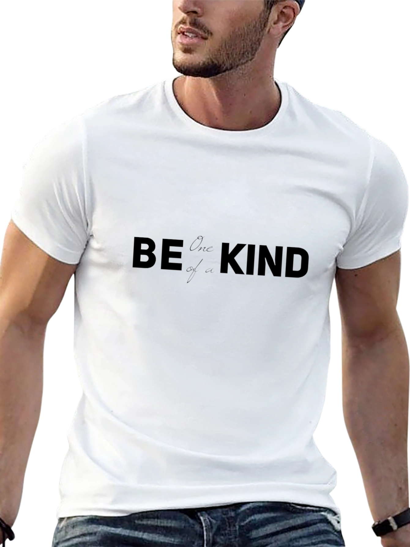 Be One of a Kind Black T-Shirt