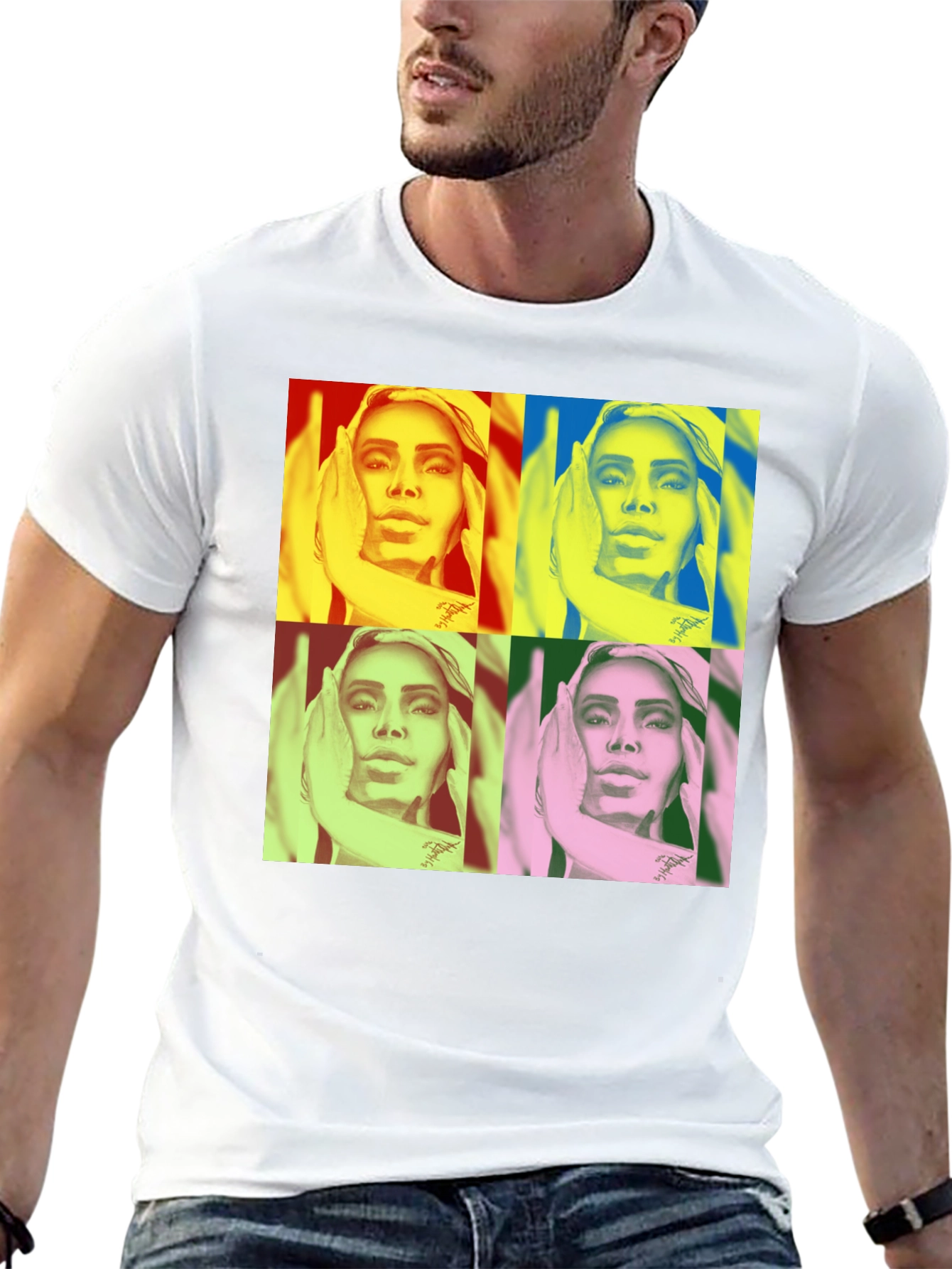 Pop Art Portrait T-Shirt