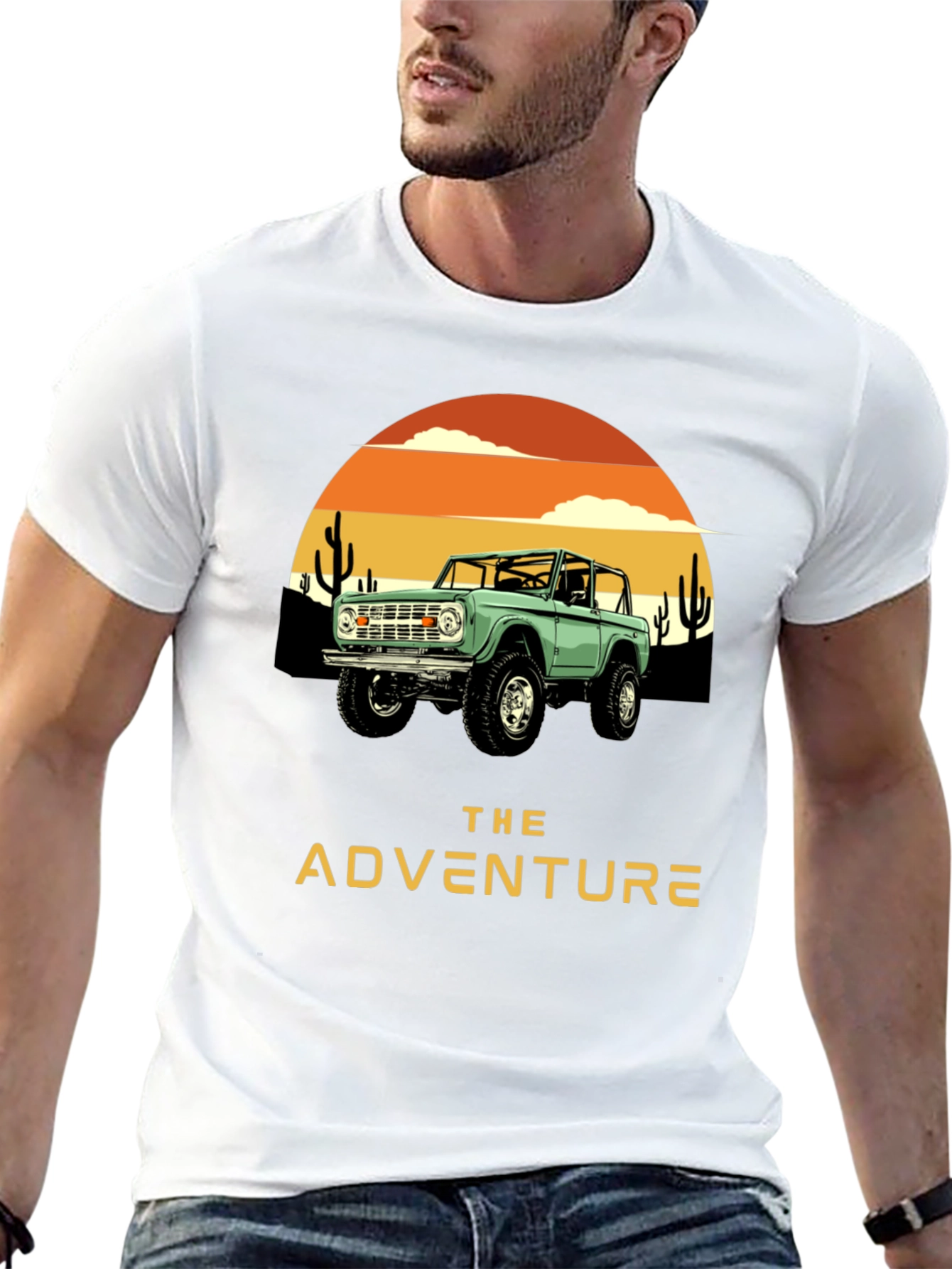 The Adventure Graphic Tee - Off-Road Bronco