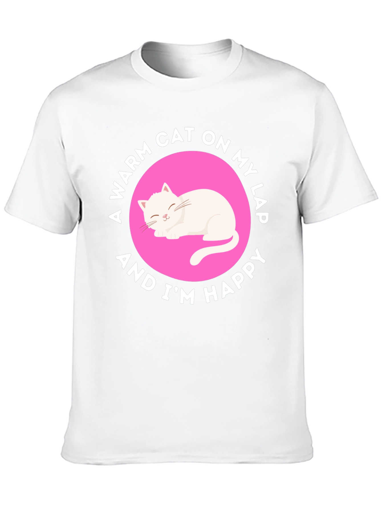 Warm Cat On My Lap T-Shirt