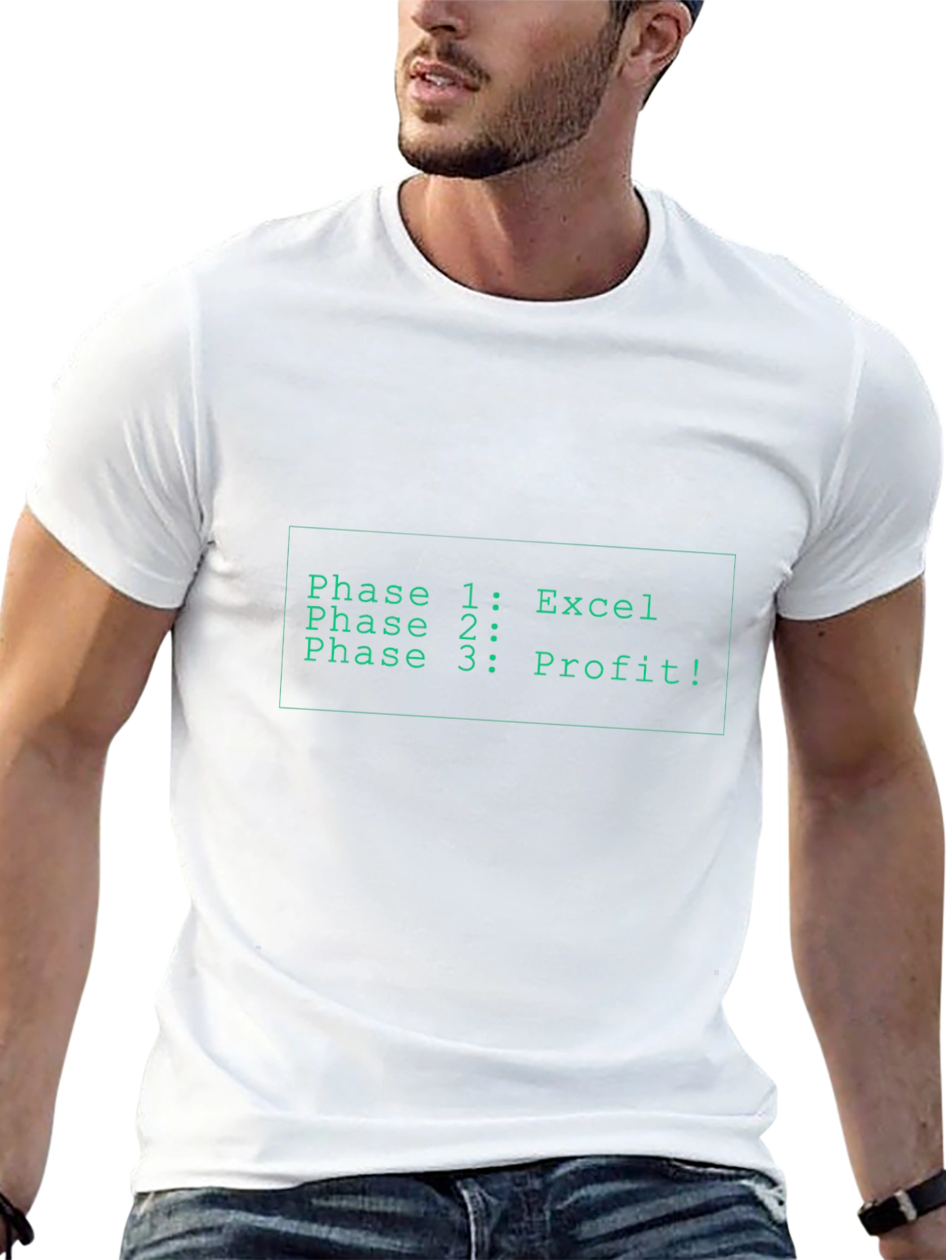 Excel Profit T-Shirt - Funny Business Analyst Tee