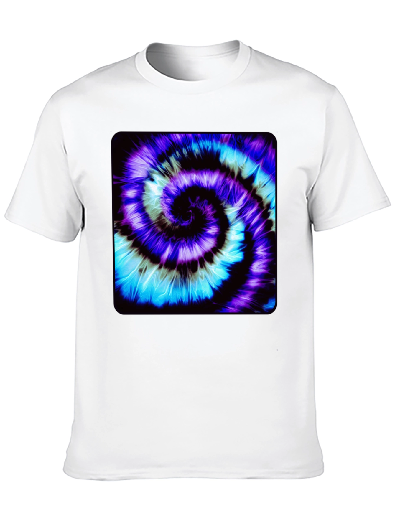 Spiral Tie-Dye Graphic Tee