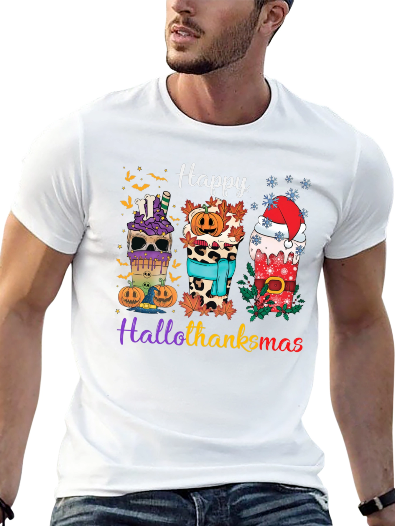Happy Hallothanksmas T-Shirt