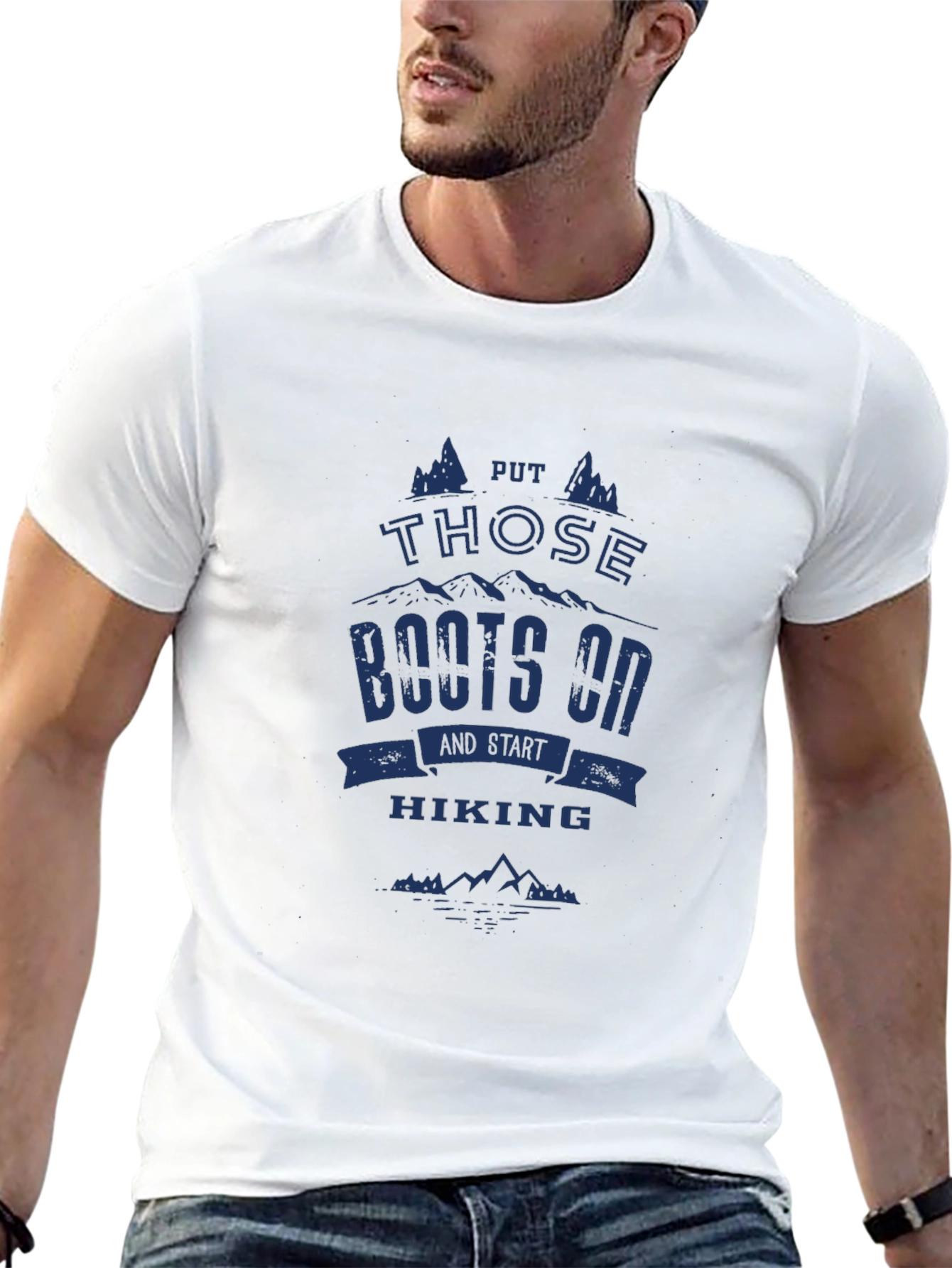 Hiking Boots T-Shirt - Black