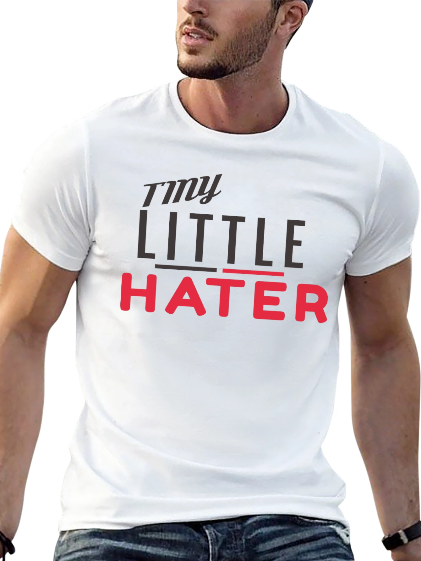 My Little Hater - Novelty Graphic T-Shirt