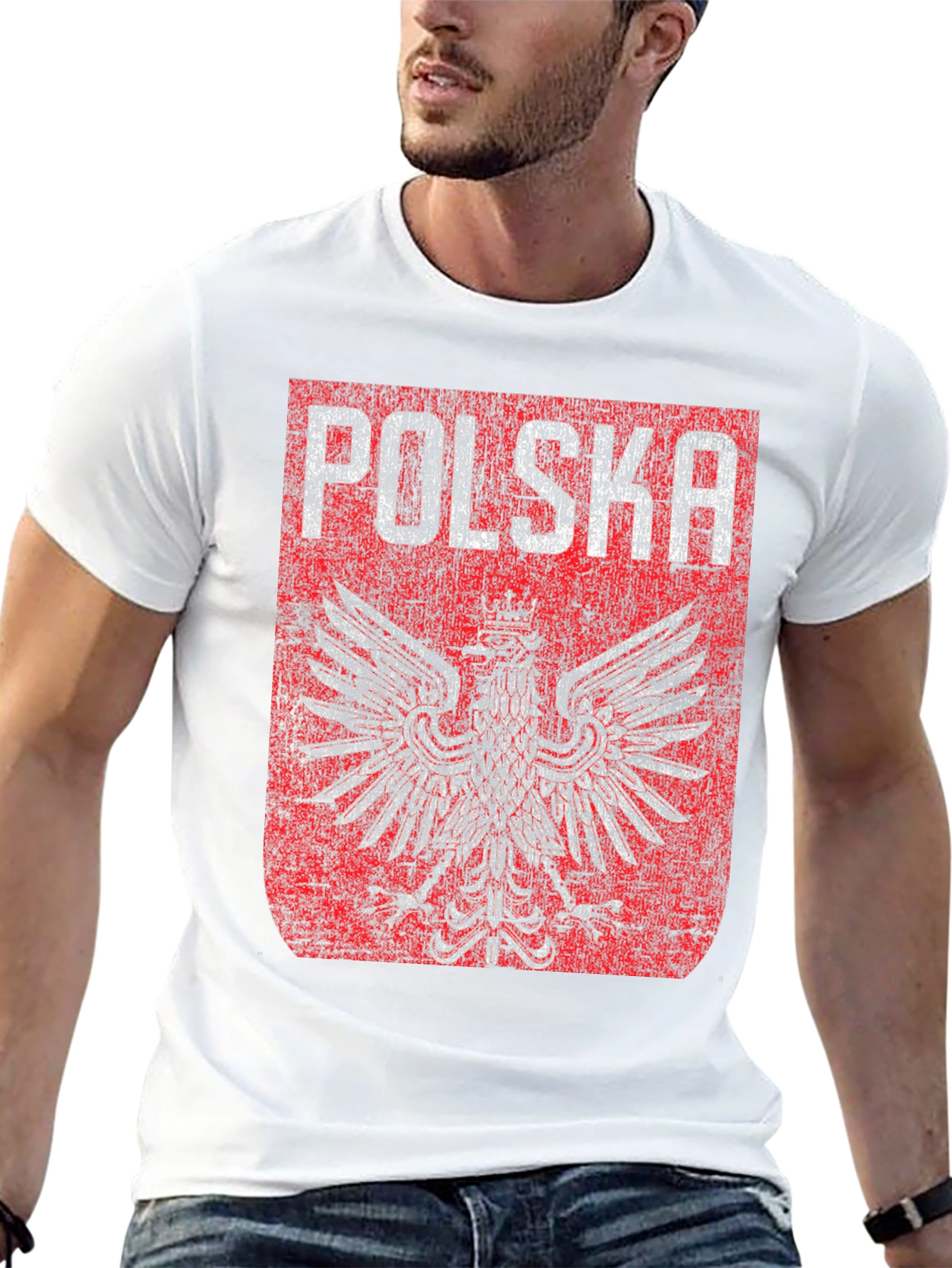 Polska T-Shirt Polish Eagle Flag Tee