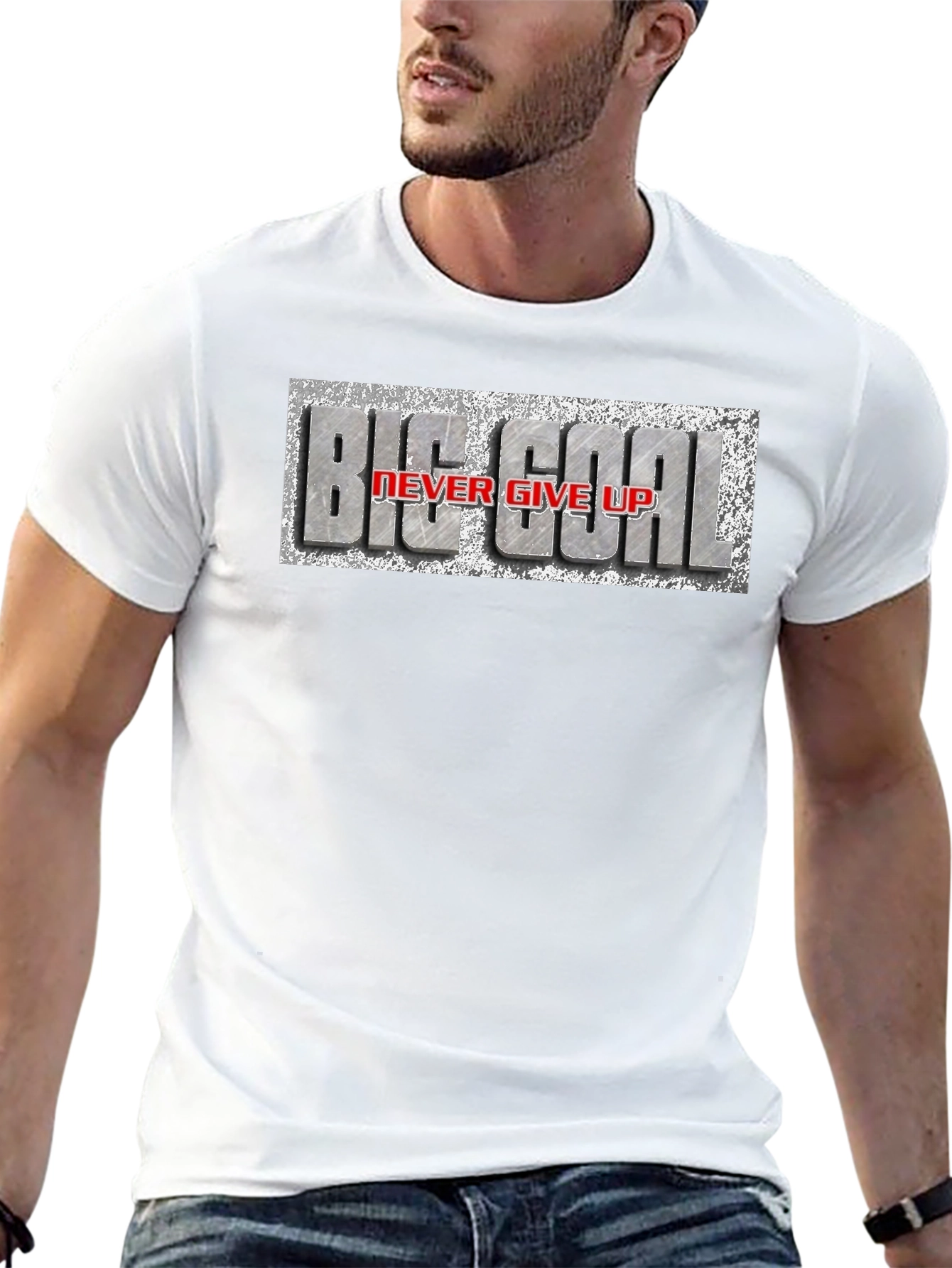 Big Goal Never Give Up T-Shirt
