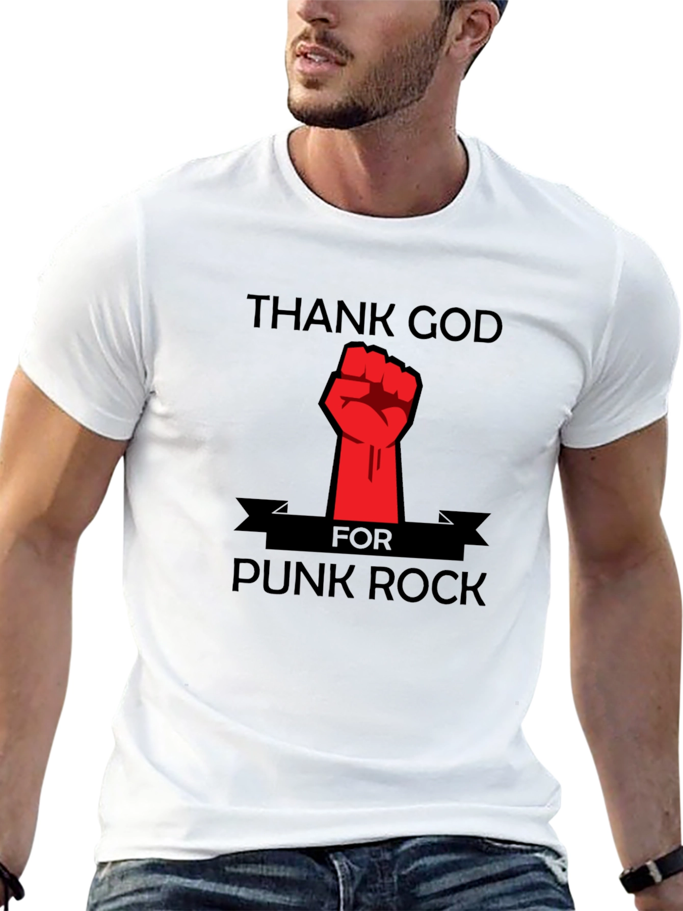 Thank God For Punk Rock Graphic Tee
