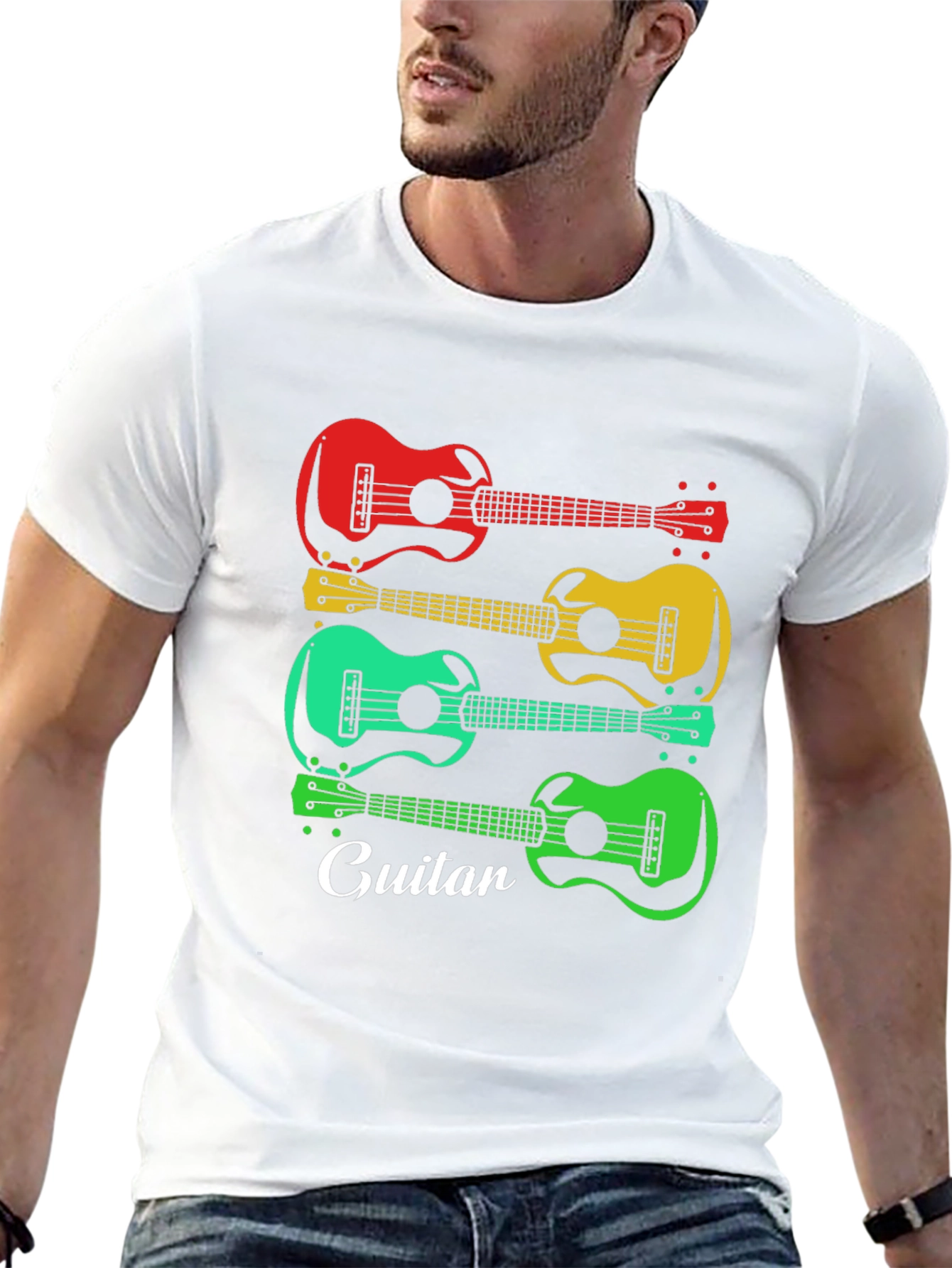 Guitar Graphic T-Shirt