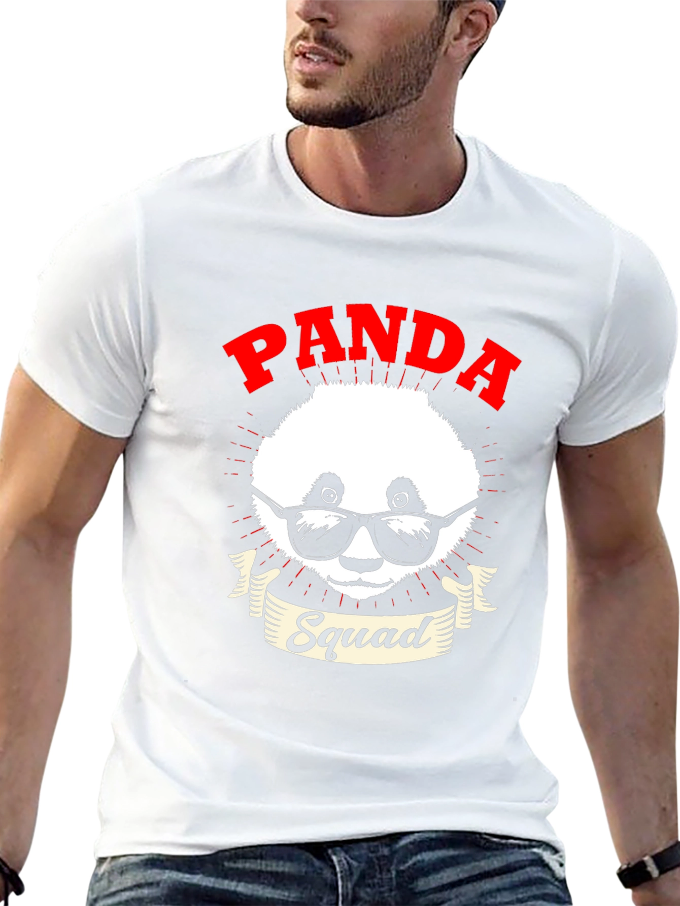 Panda Squad Graphic Tee - Cool & Comfy