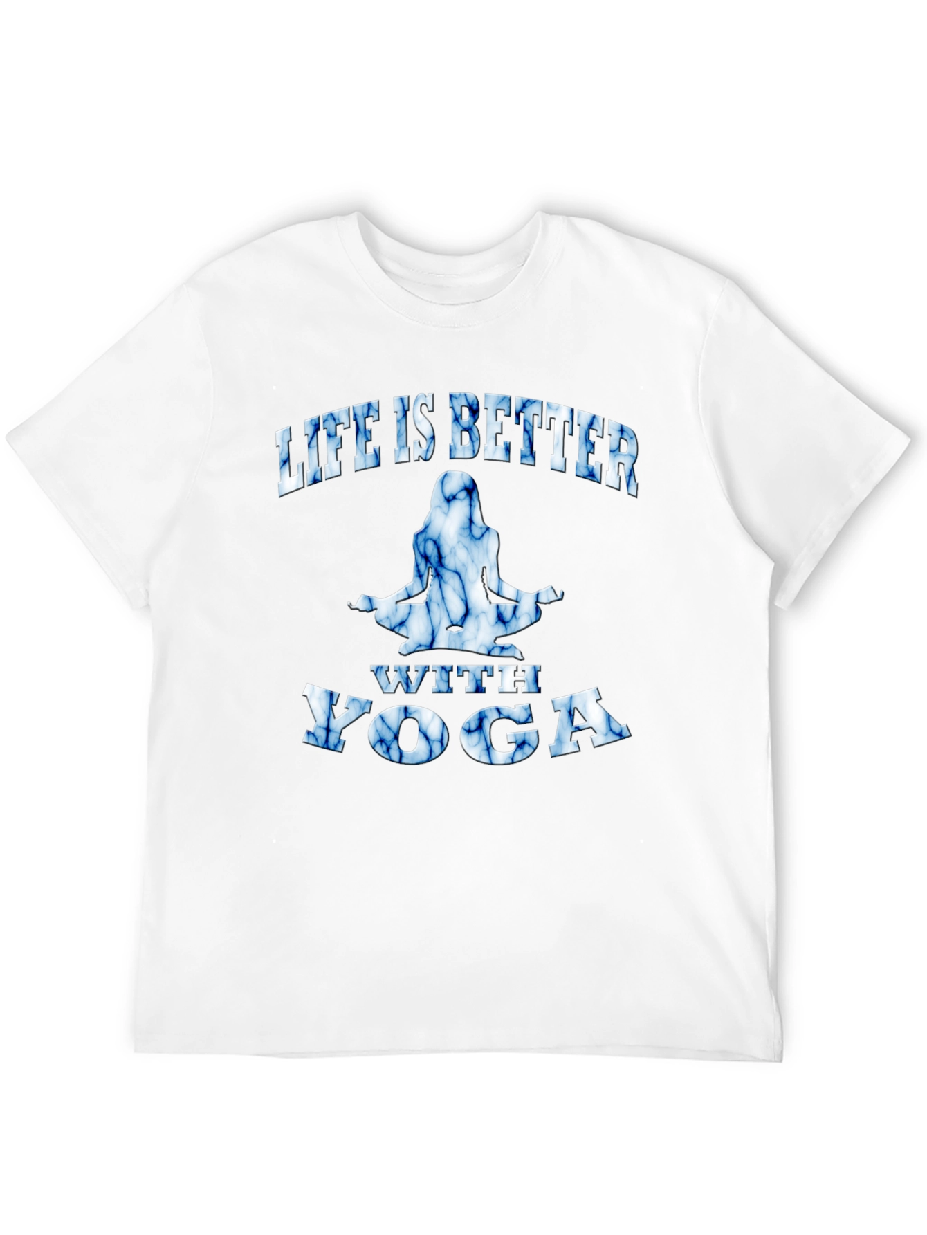 Life is Better with Yoga Graphic T-Shirt