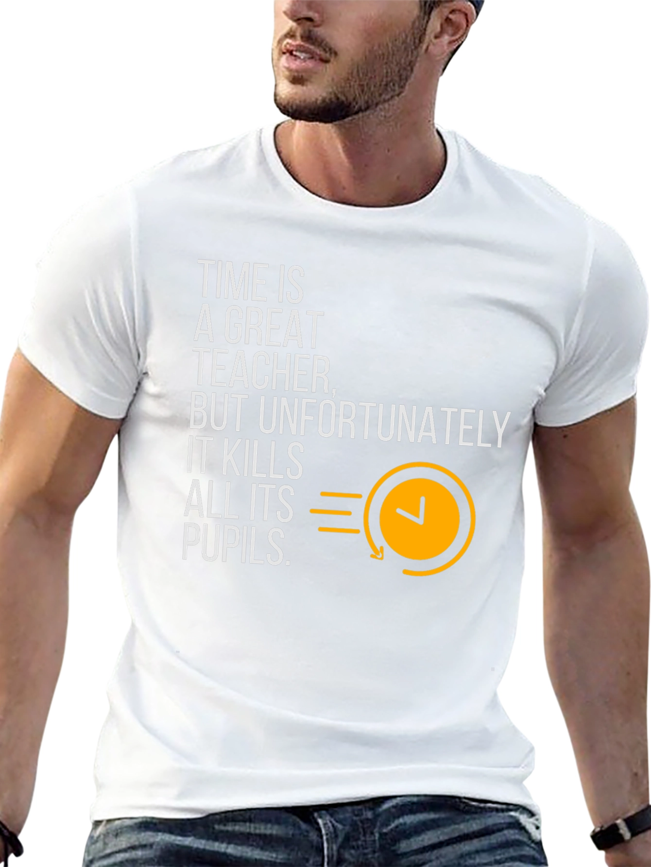 Time is a Great Teacher Graphic Tee