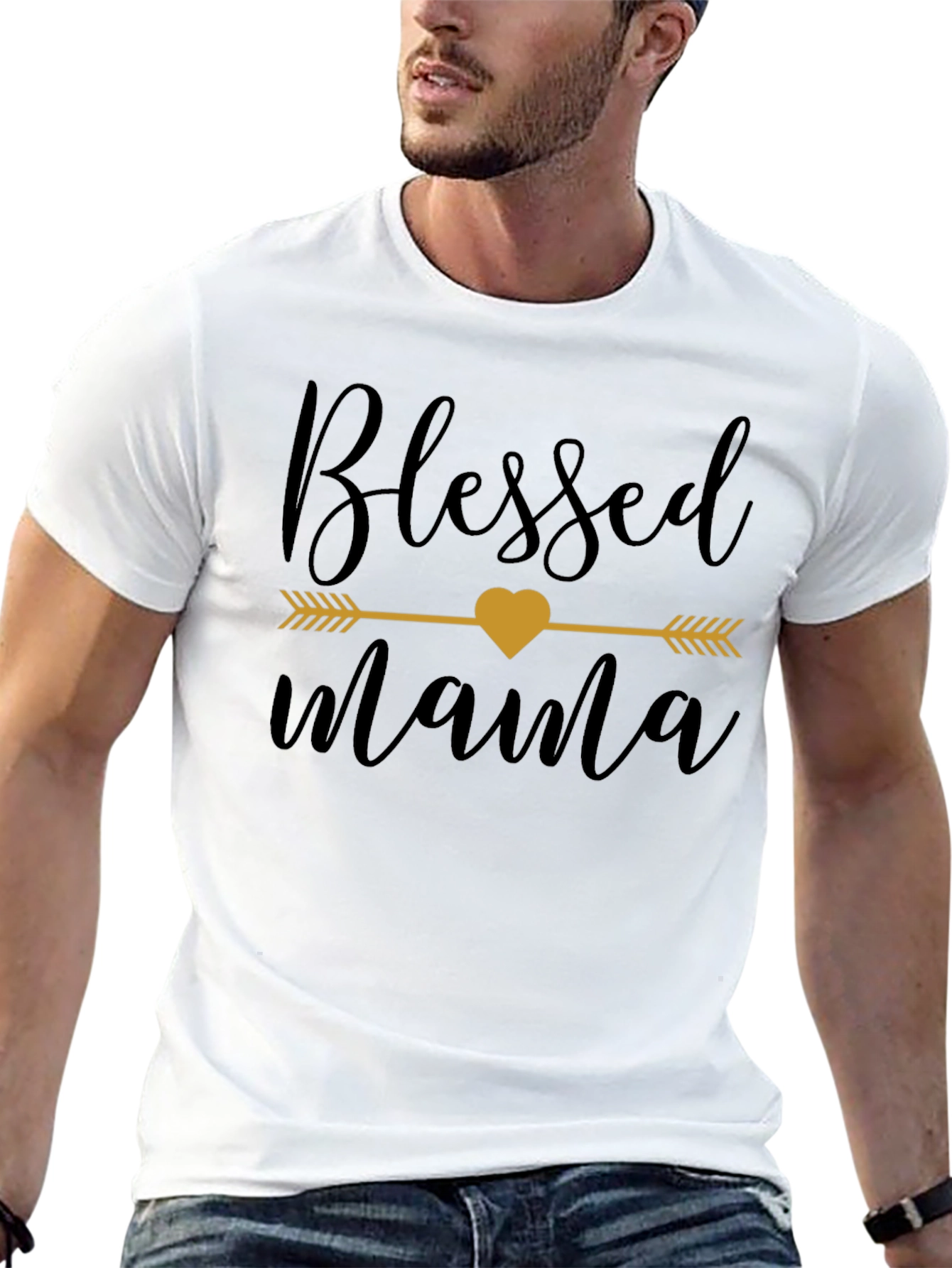 Blessed Mama T-Shirt - Stylish Womens Tee