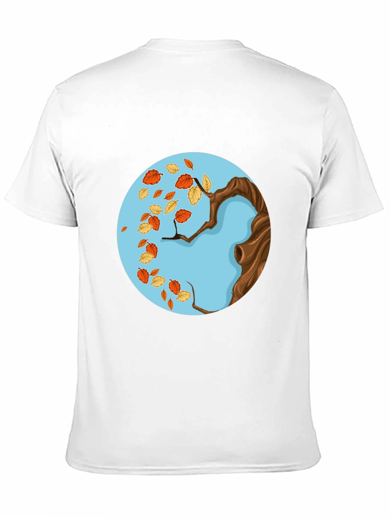 Autumn Tree Graphic Tee - Stylish Fall Design