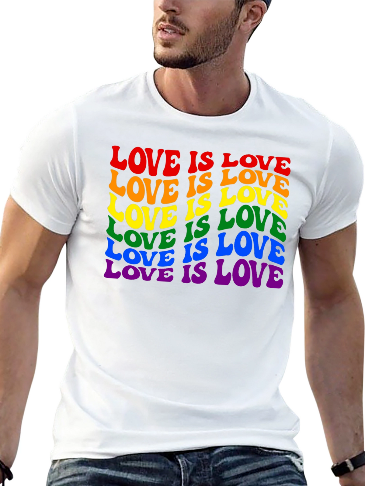 Love is Love Rainbow Pride T-Shirt
