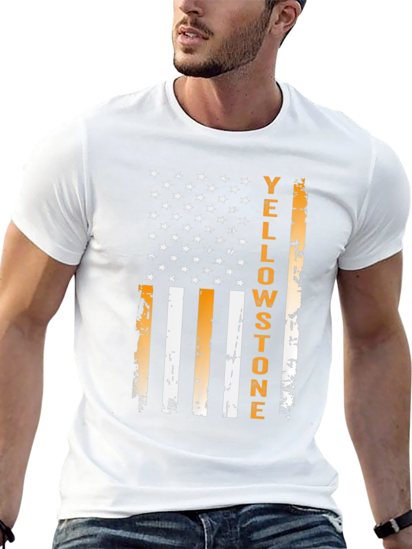 Yellowstone American Flag T-Shirt