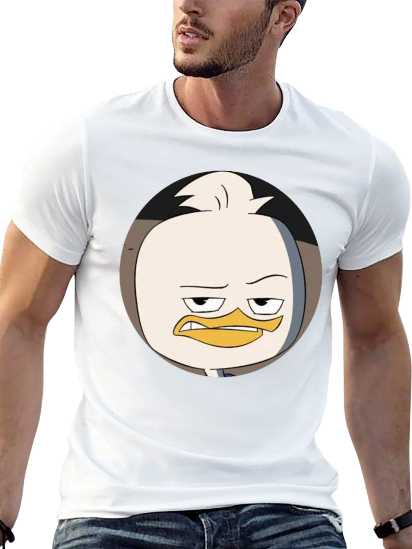 Huey Duck T-Shirt - Cartoon Character Tee