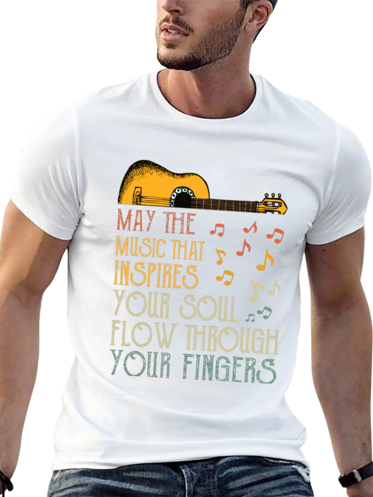 Music Inspiration Graphic Tee - Soulful Design
