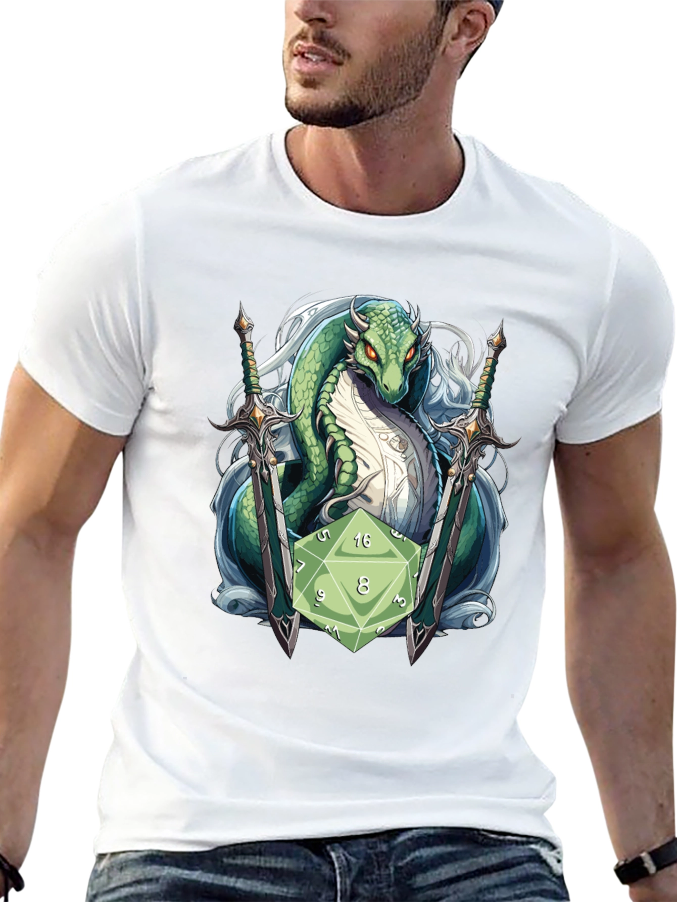 Dragon Dice T-Shirt - D&D Style