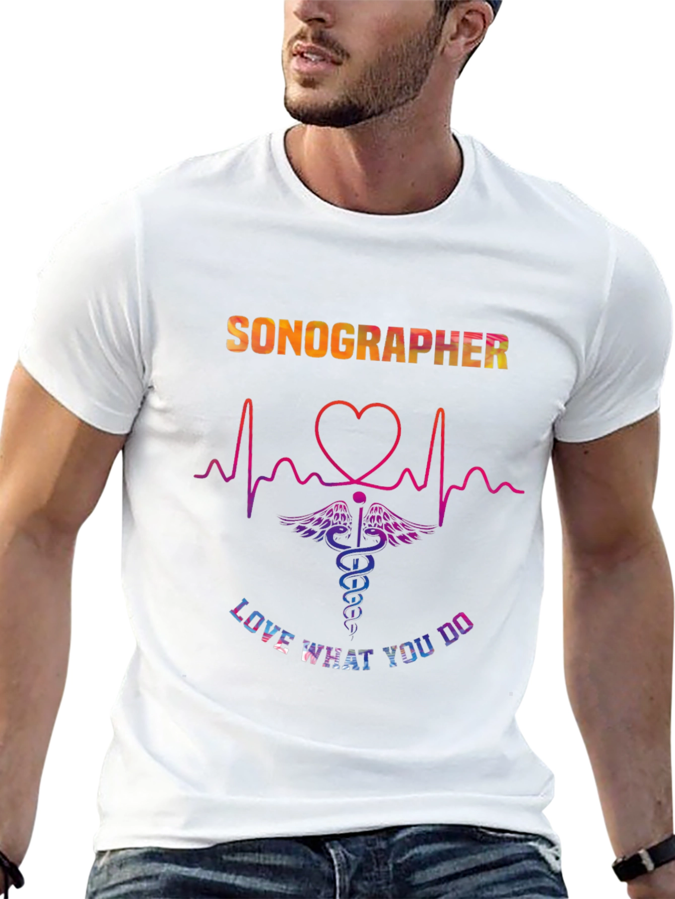 Sonographer Love What You Do T-Shirt