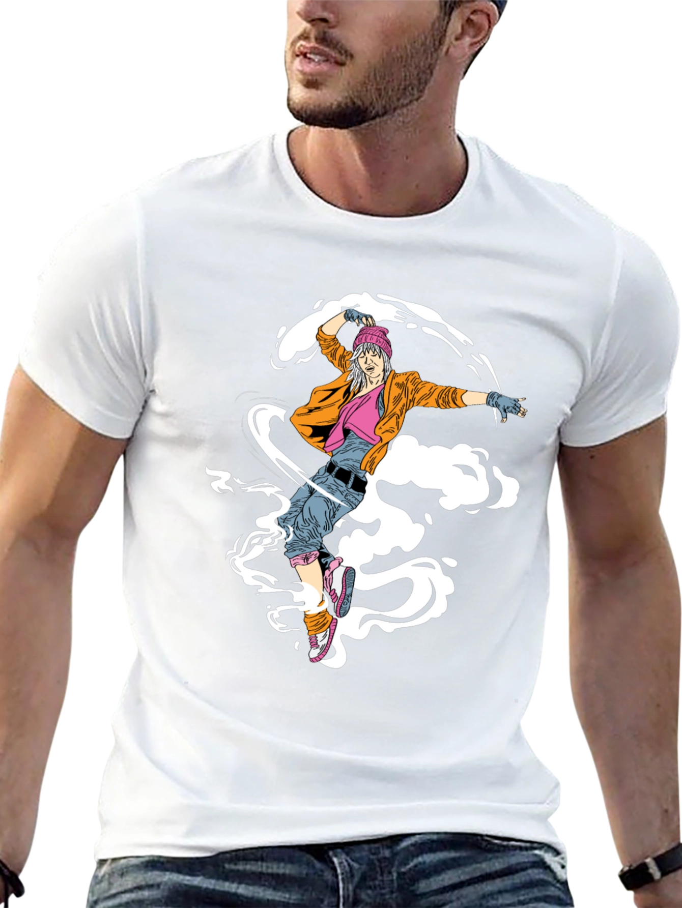 Cool Graphic Tee - Dance Design