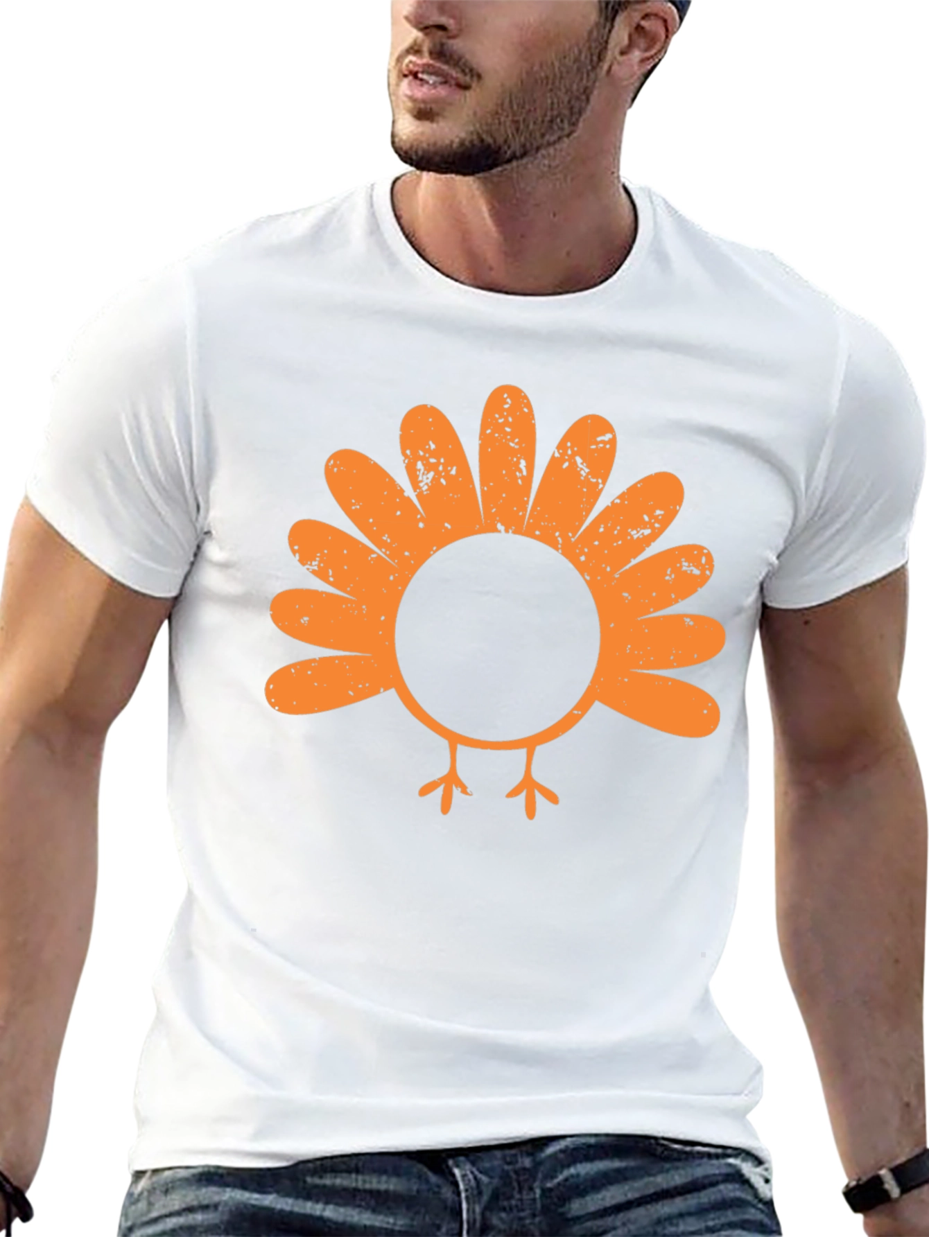 Turkey Graphic Tee - Thanksgiving T-Shirt