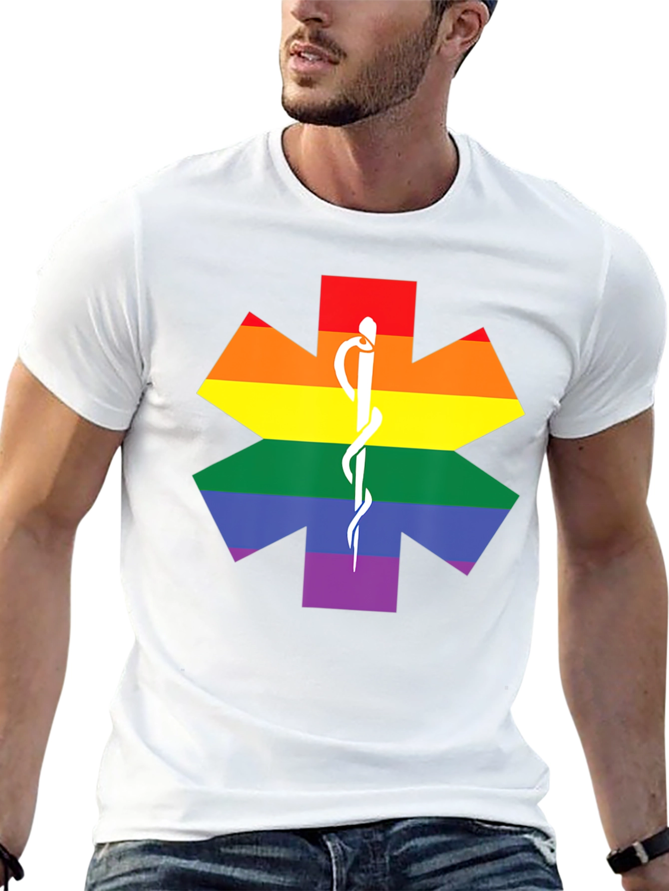 LGBT Star of Life T-Shirt