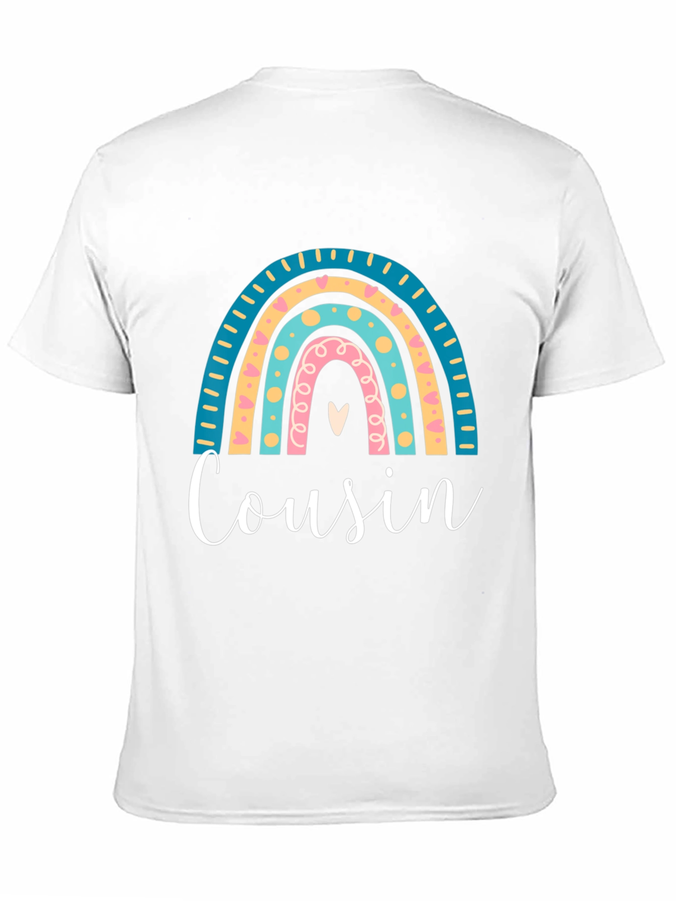 Cousin Rainbow Graphic Tee