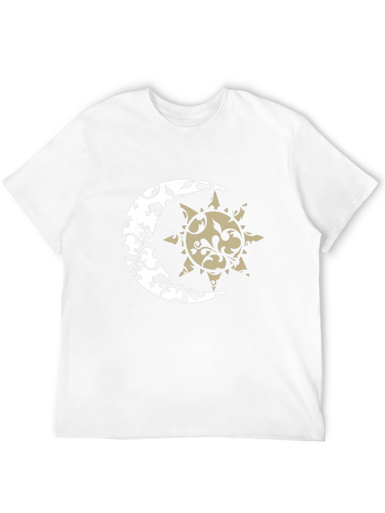 Moon & Sun Graphic Tee - Celestial Design