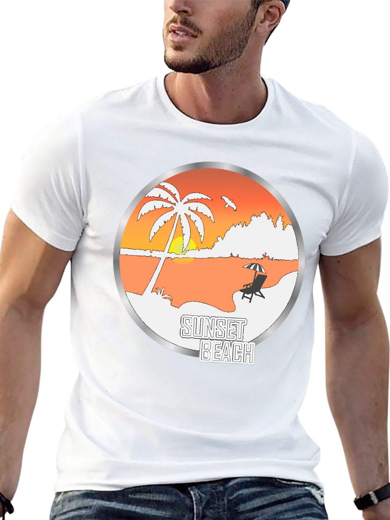 Sunset Beach Graphic Tee