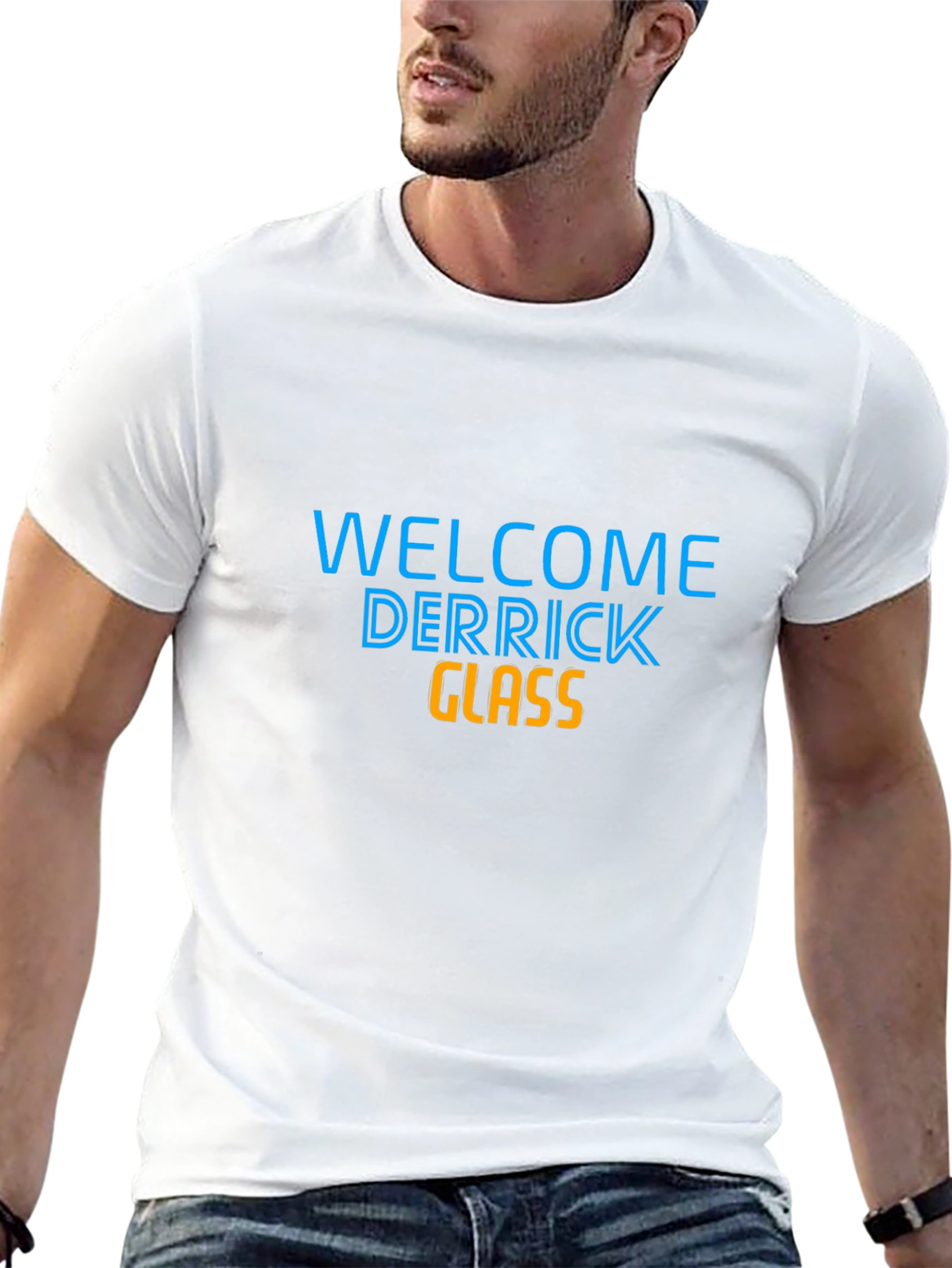 Welcome Derrick Glass Graphic Tee