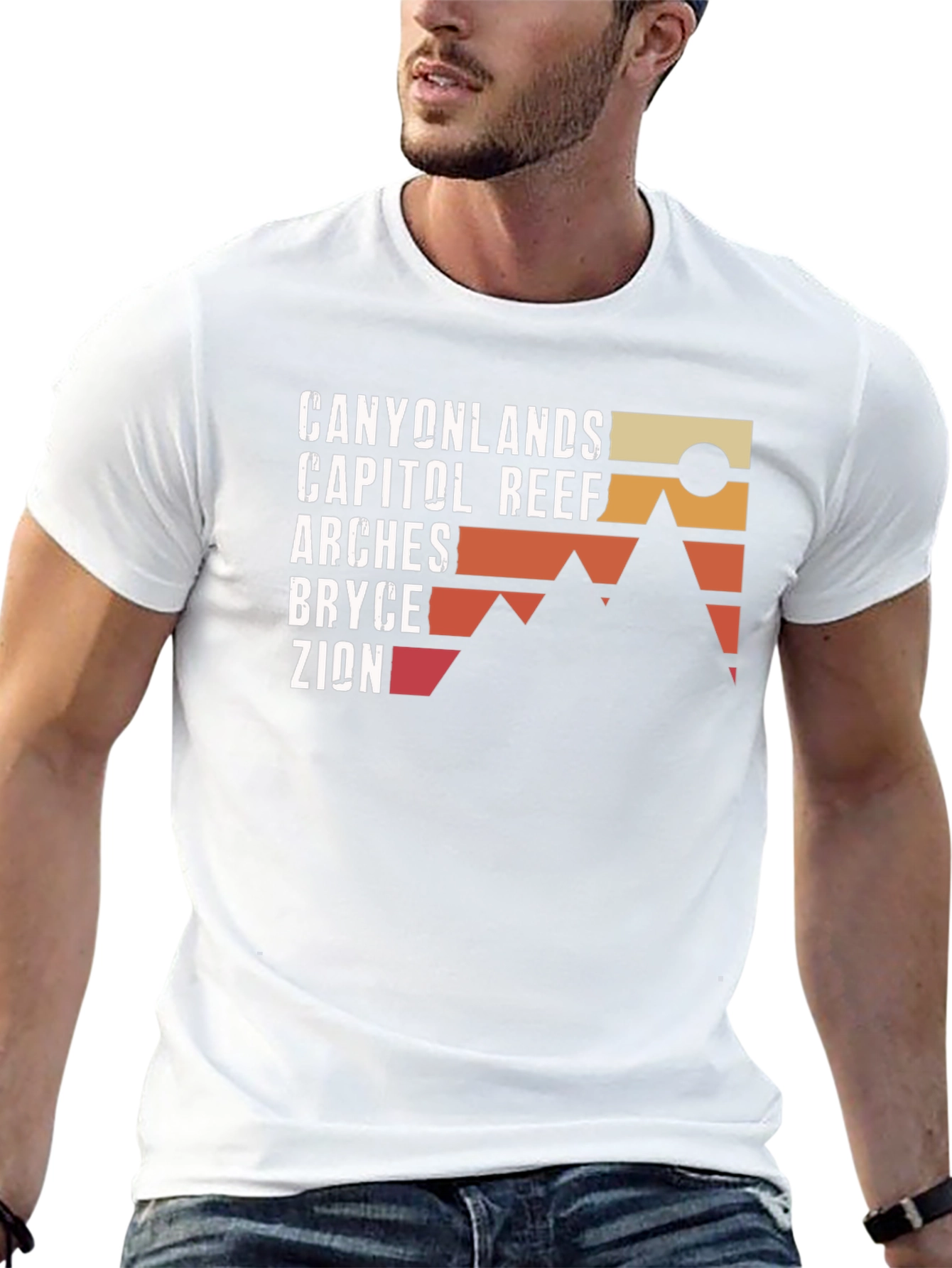 National Park T-Shirt: Canyonlands Arches Zion